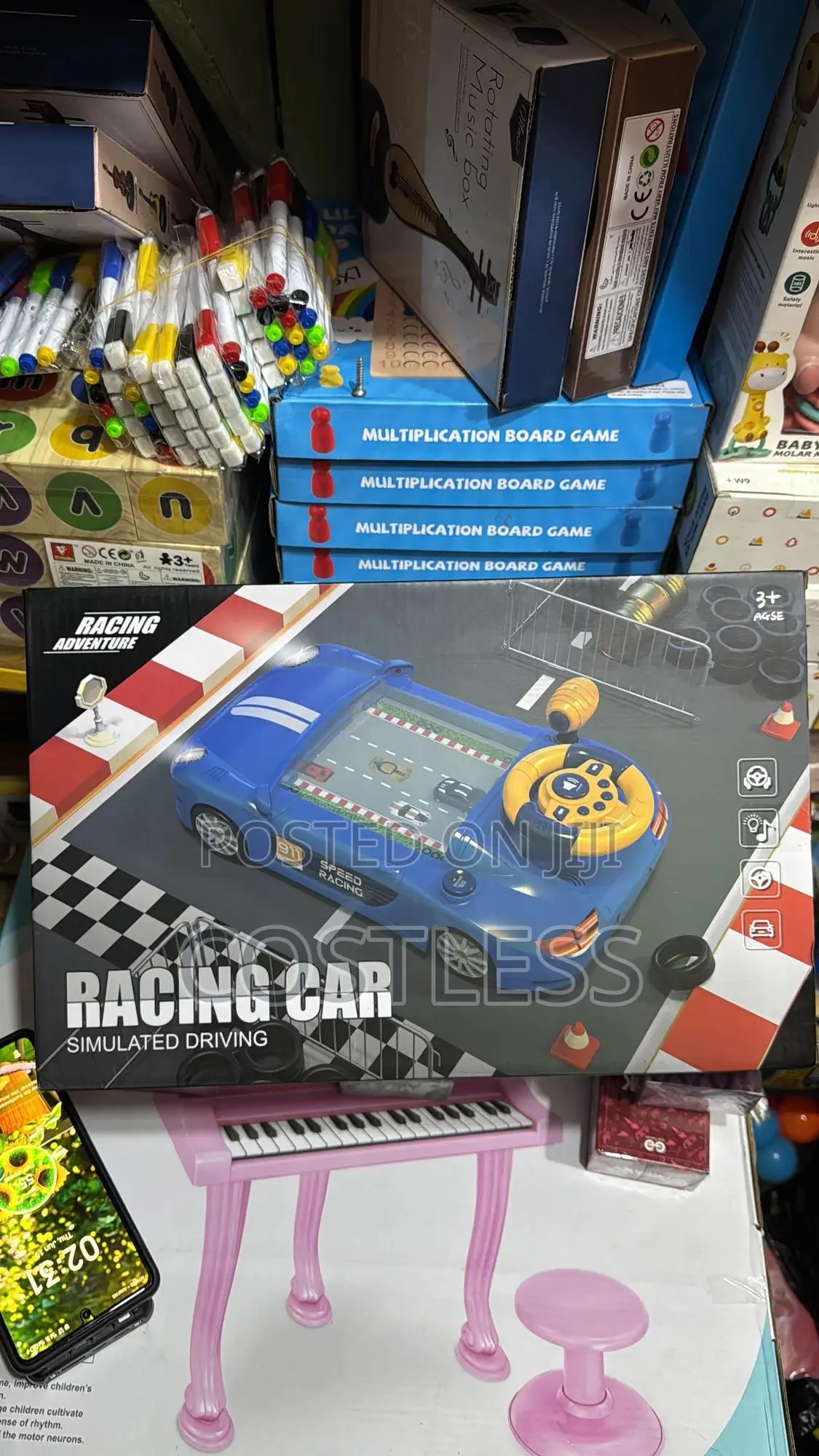 Simulation Drving Electric Race Game Toy
