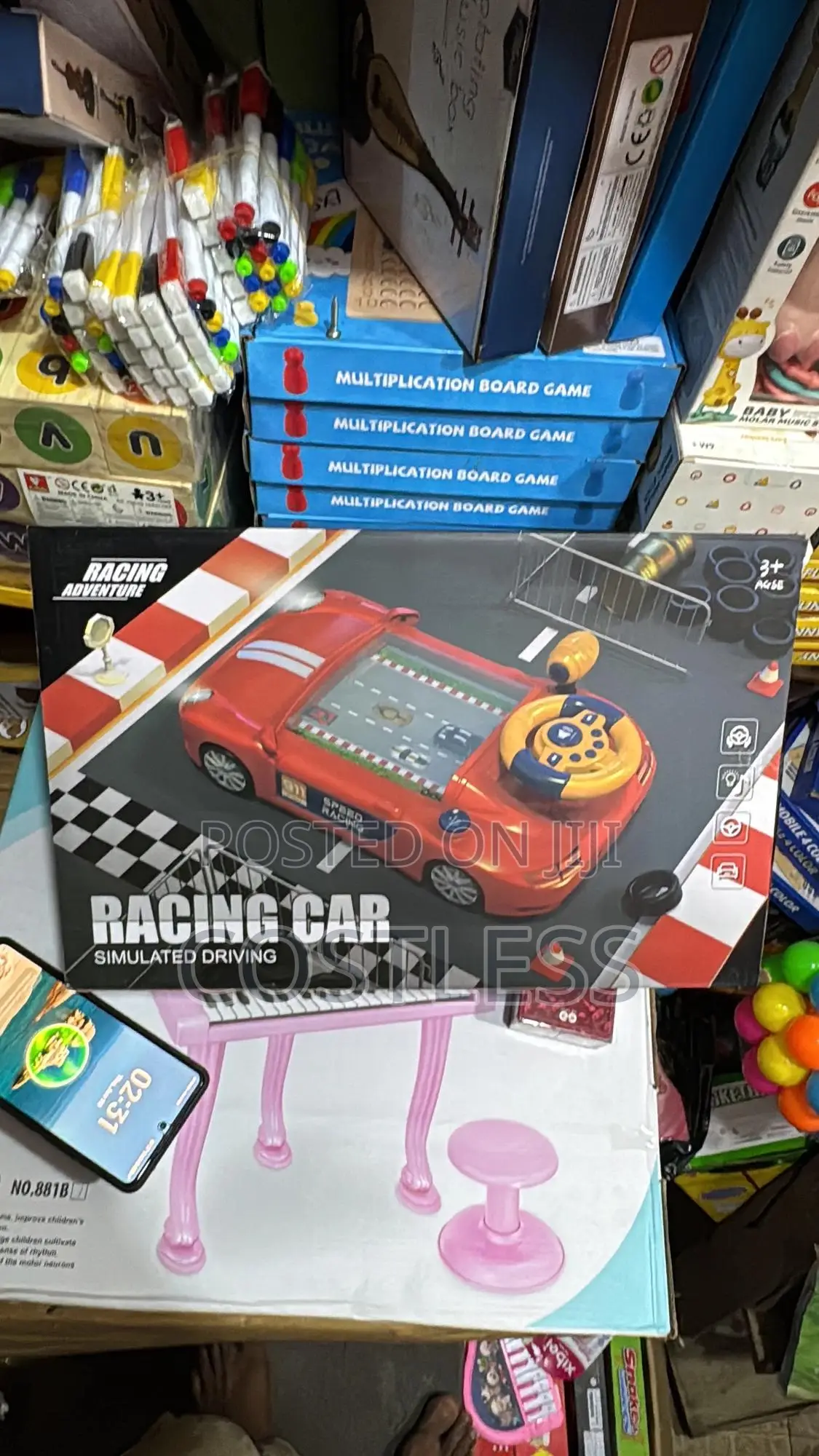 Simulation Drving Electric Race Game Toy