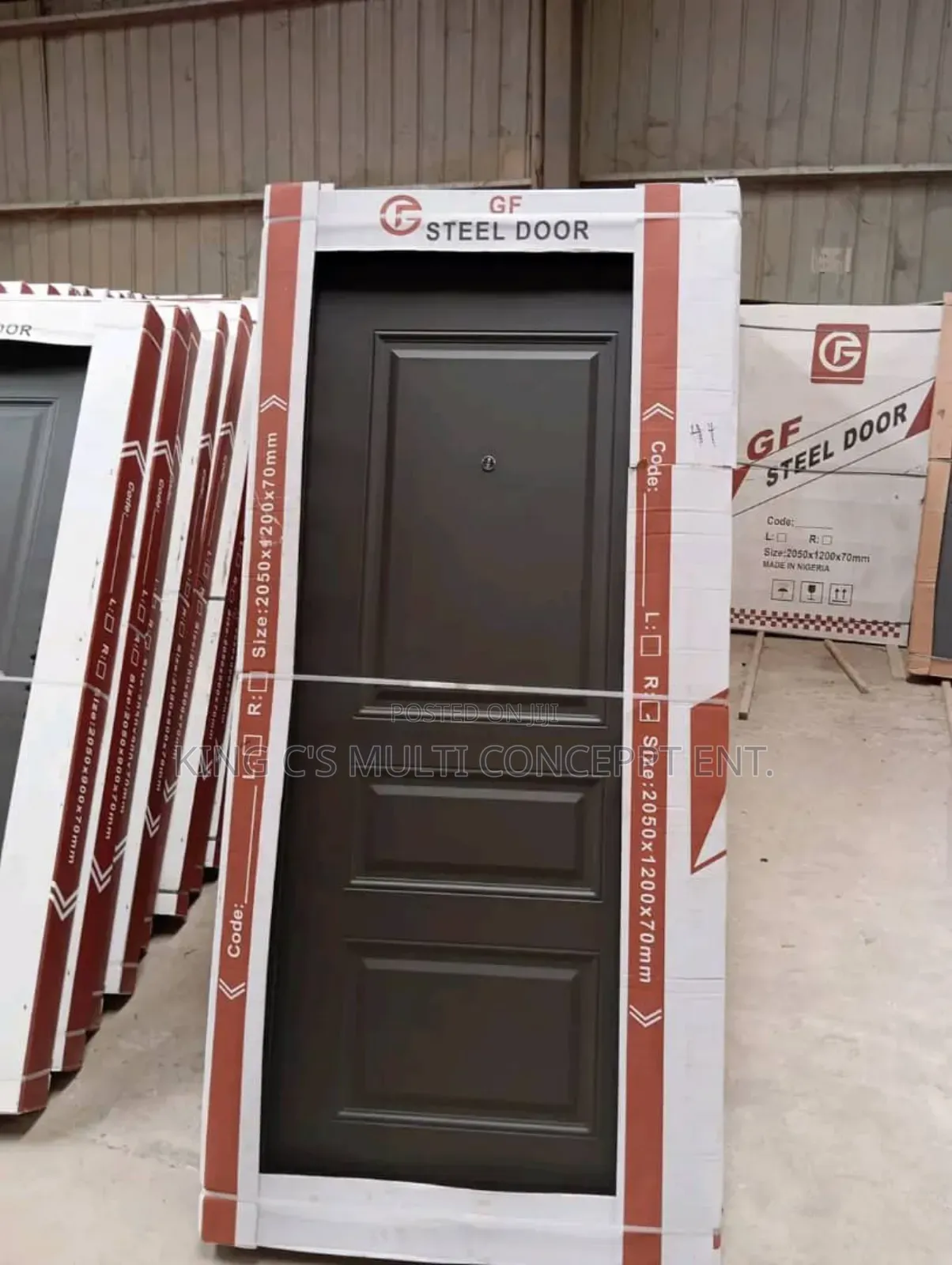 3ft Gf German Standard Steel Door