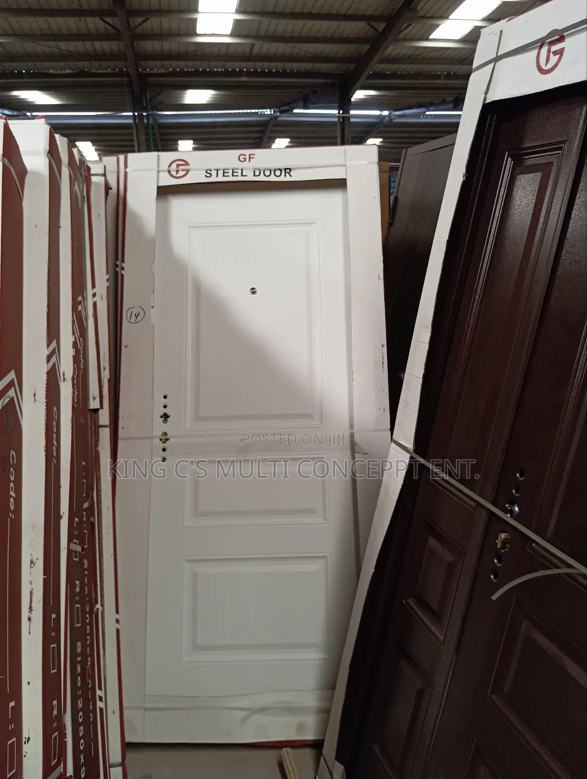 3ft Gf German Standard Steel Door