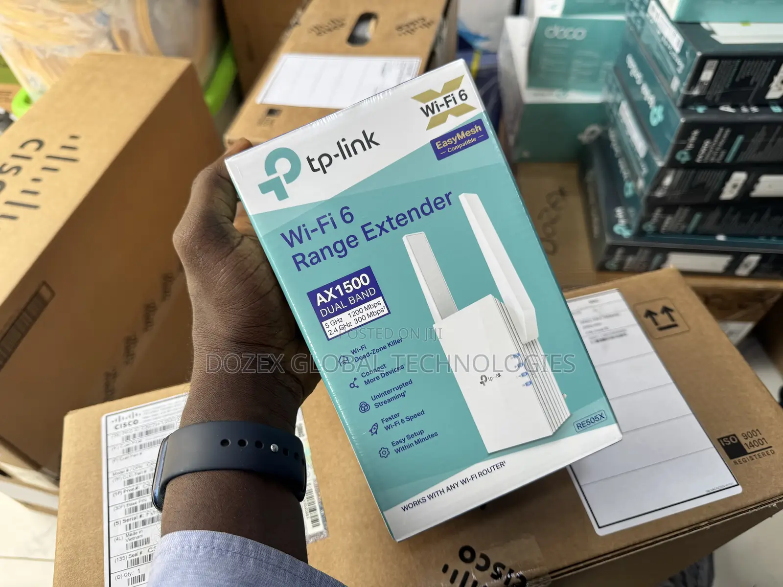 Tp-Link Wifi 6 Mesh Extender Re505x
