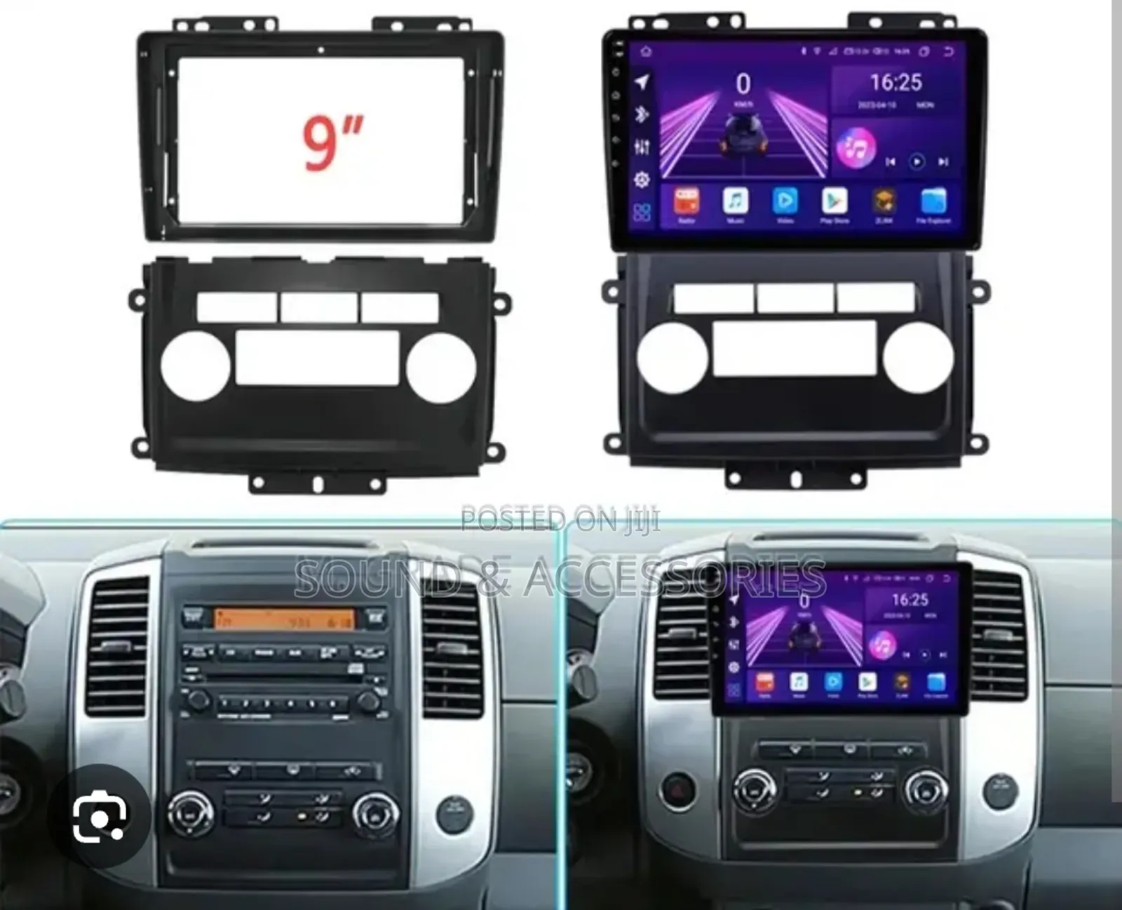 Nissan Frontier/Xterra 2009-2014 Android GPS Navigation Syst