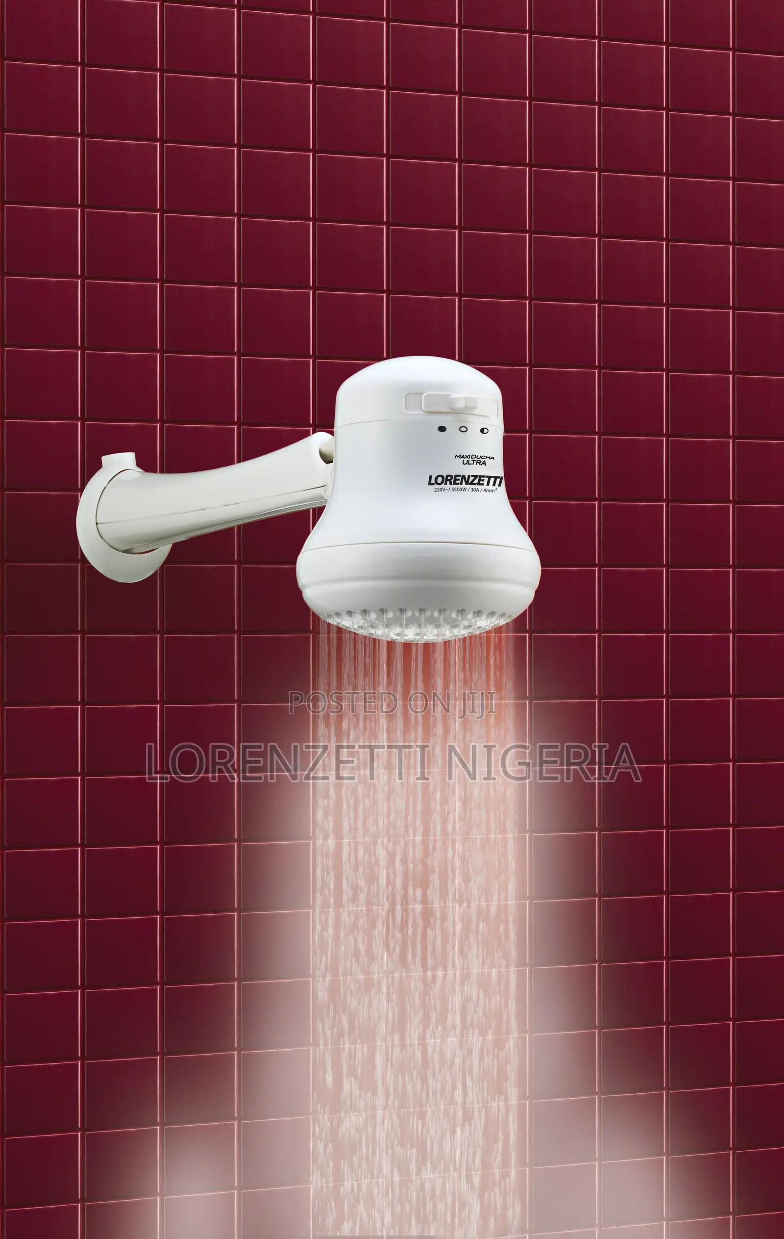 Maxi Ultra Instant Heating Shower