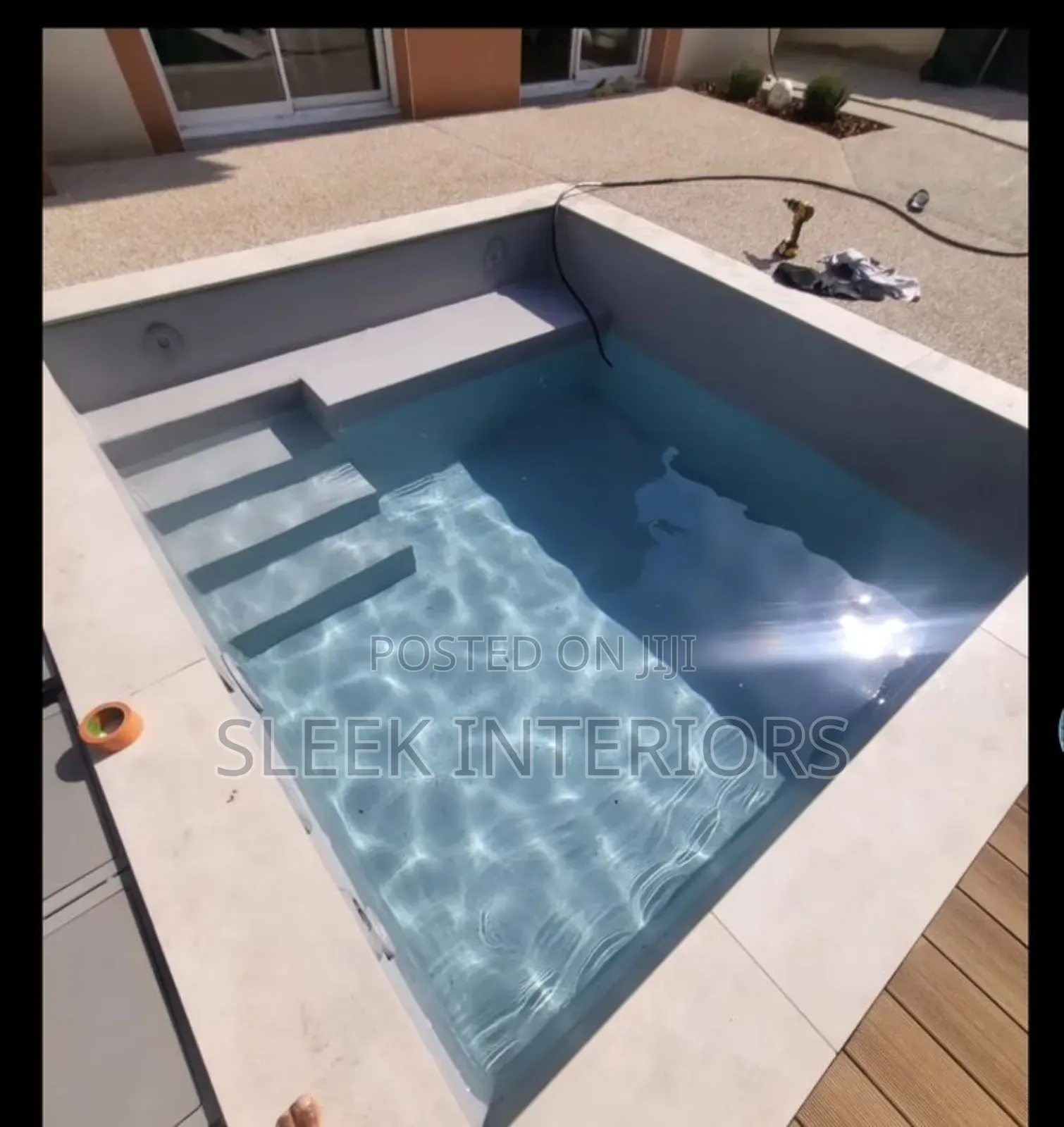 Swimming Pool With Cobra Fall