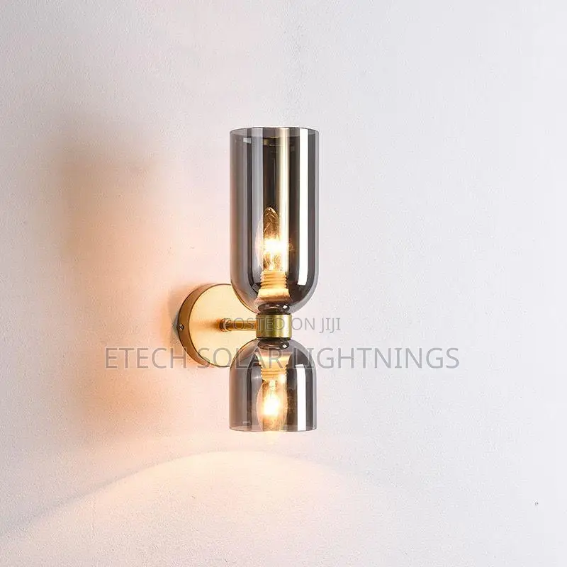 Modern Minimalist Glass Wall Creative Design Wall Light