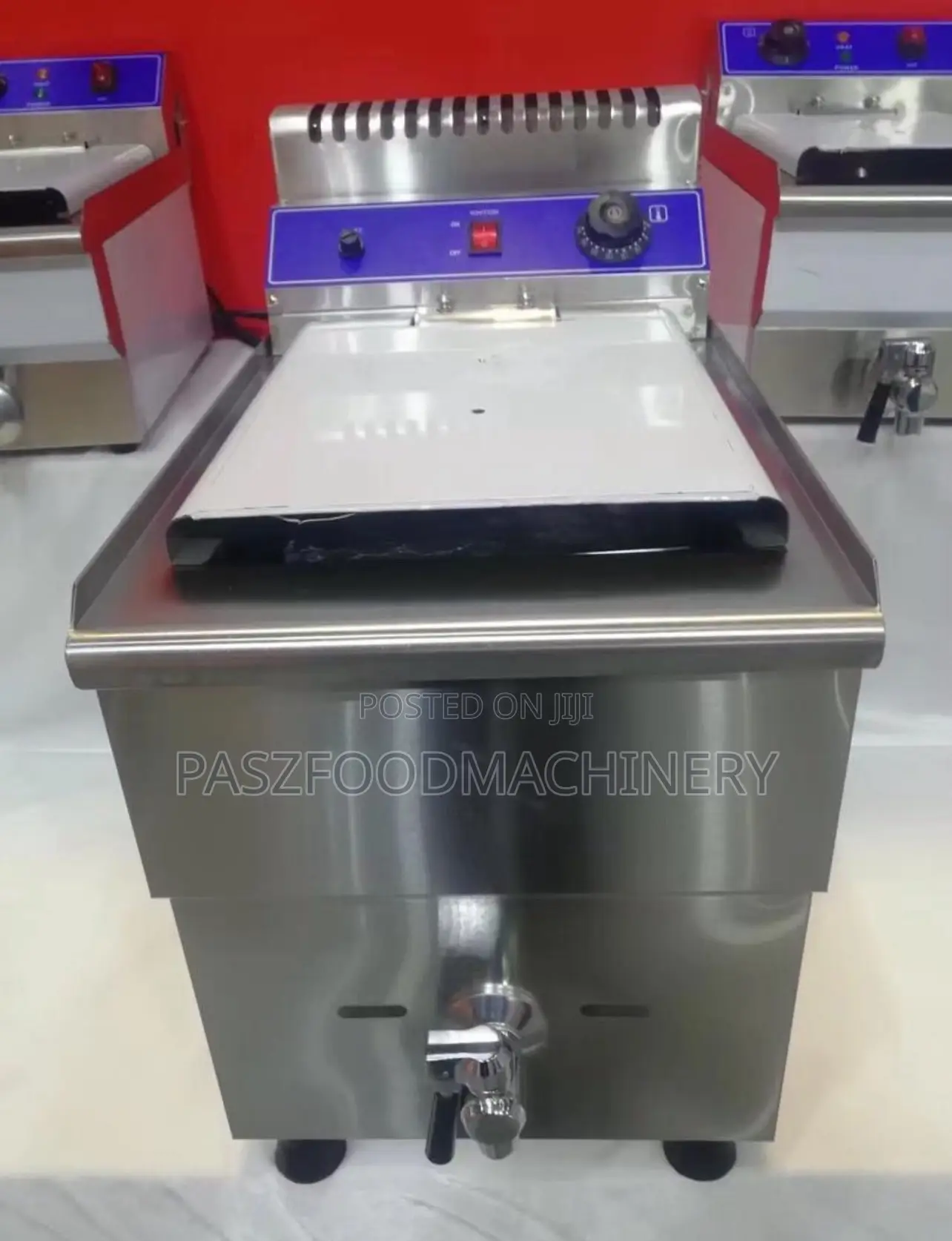 Commercials Single Deep Fryer With Tap