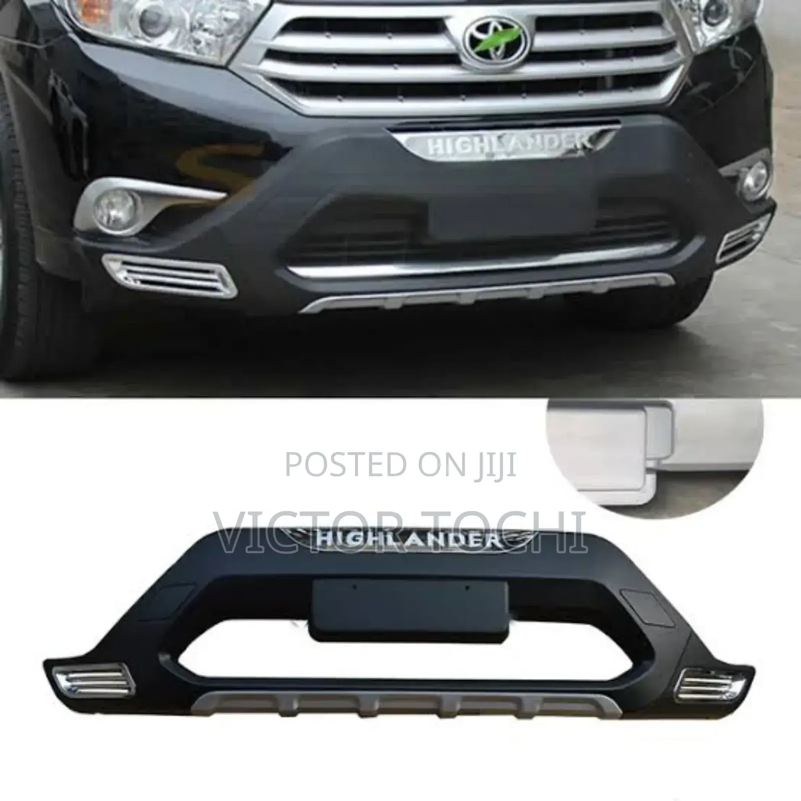 Bumpers Protective Guard Toyota Highlander 2012 / 2013