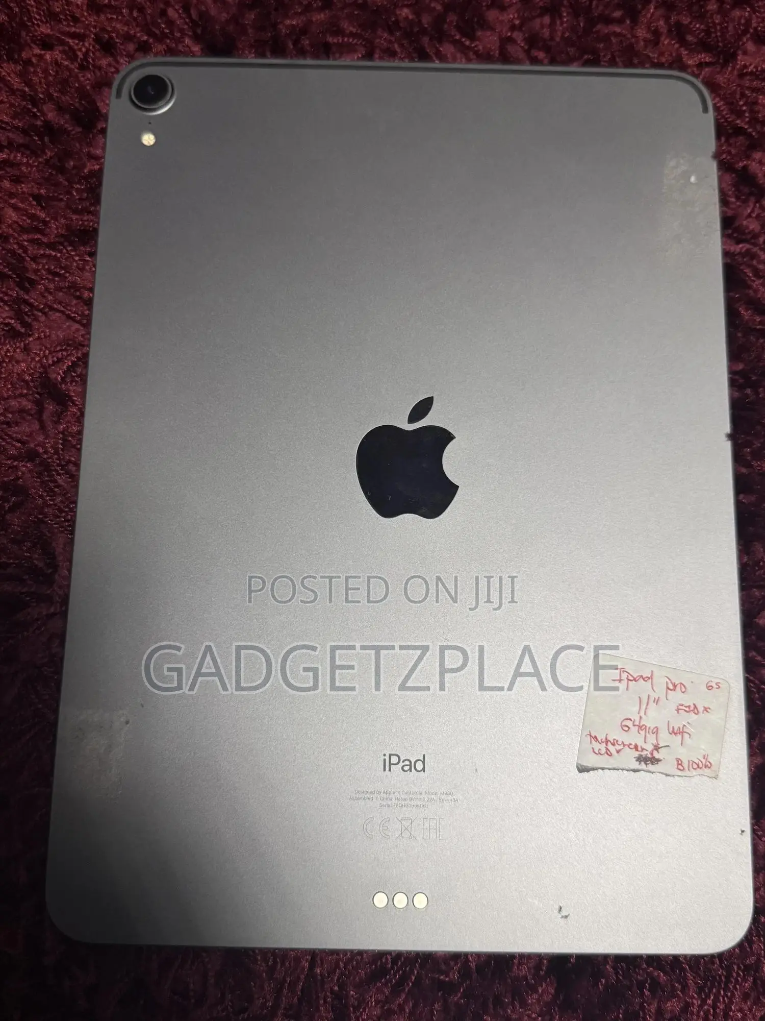 Apple iPad Pro 11 (2018) 64 GB Gray