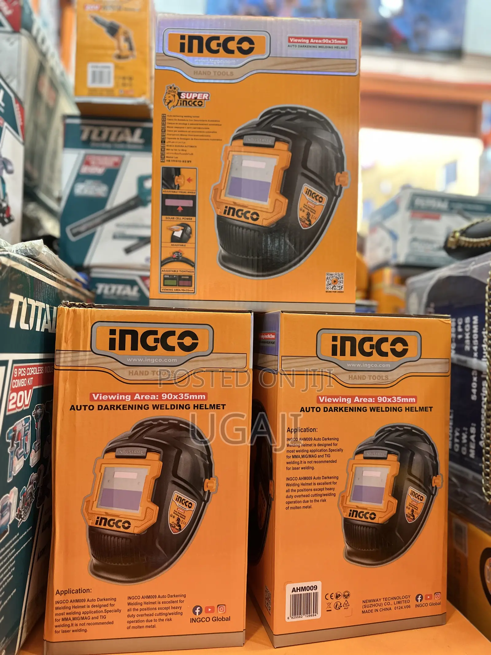 Ingco Auto Darkening Welding Helmet
