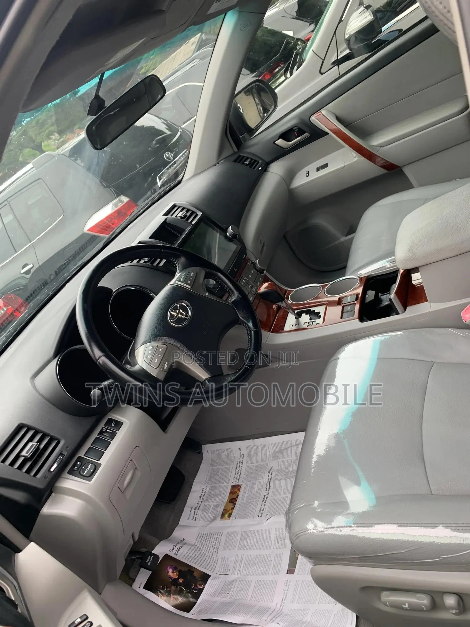 Toyota Highlander Limited 2010 Gray