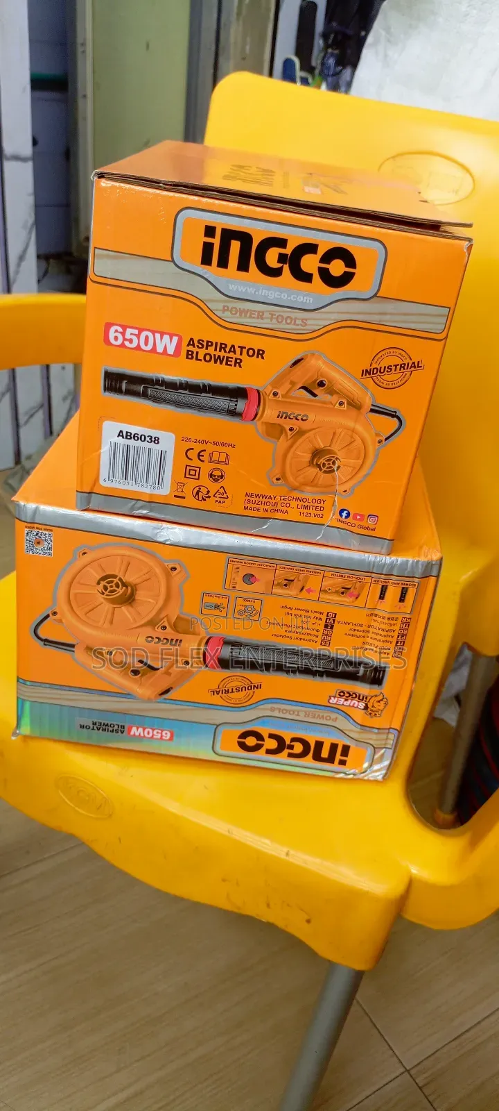 650w Industrial Ingco Air Blower
