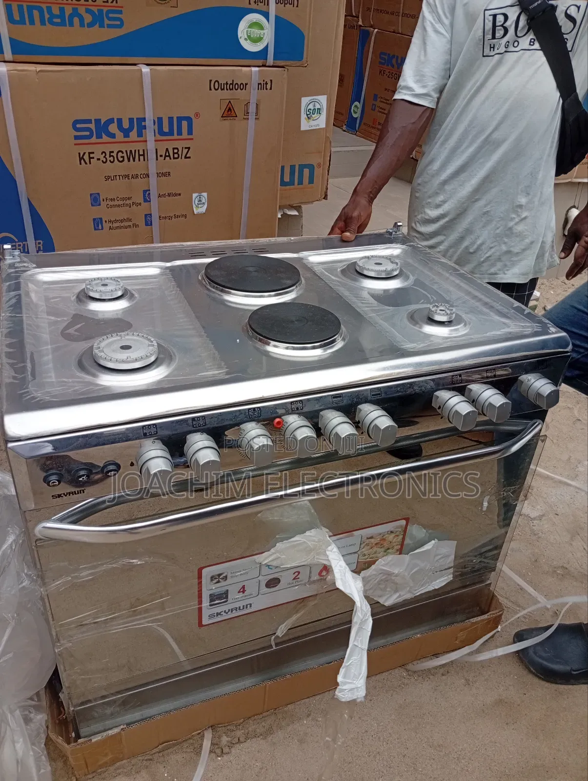 Skyrun 6 Burner Gas Cooker
