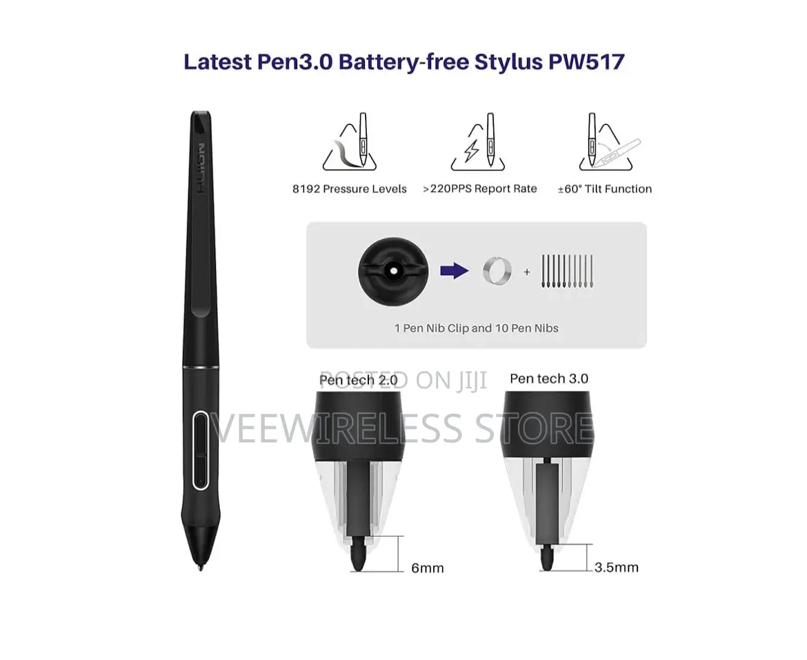 Huion Kamvas 24 Plus 2. QHD Graphic Drawing Tablet