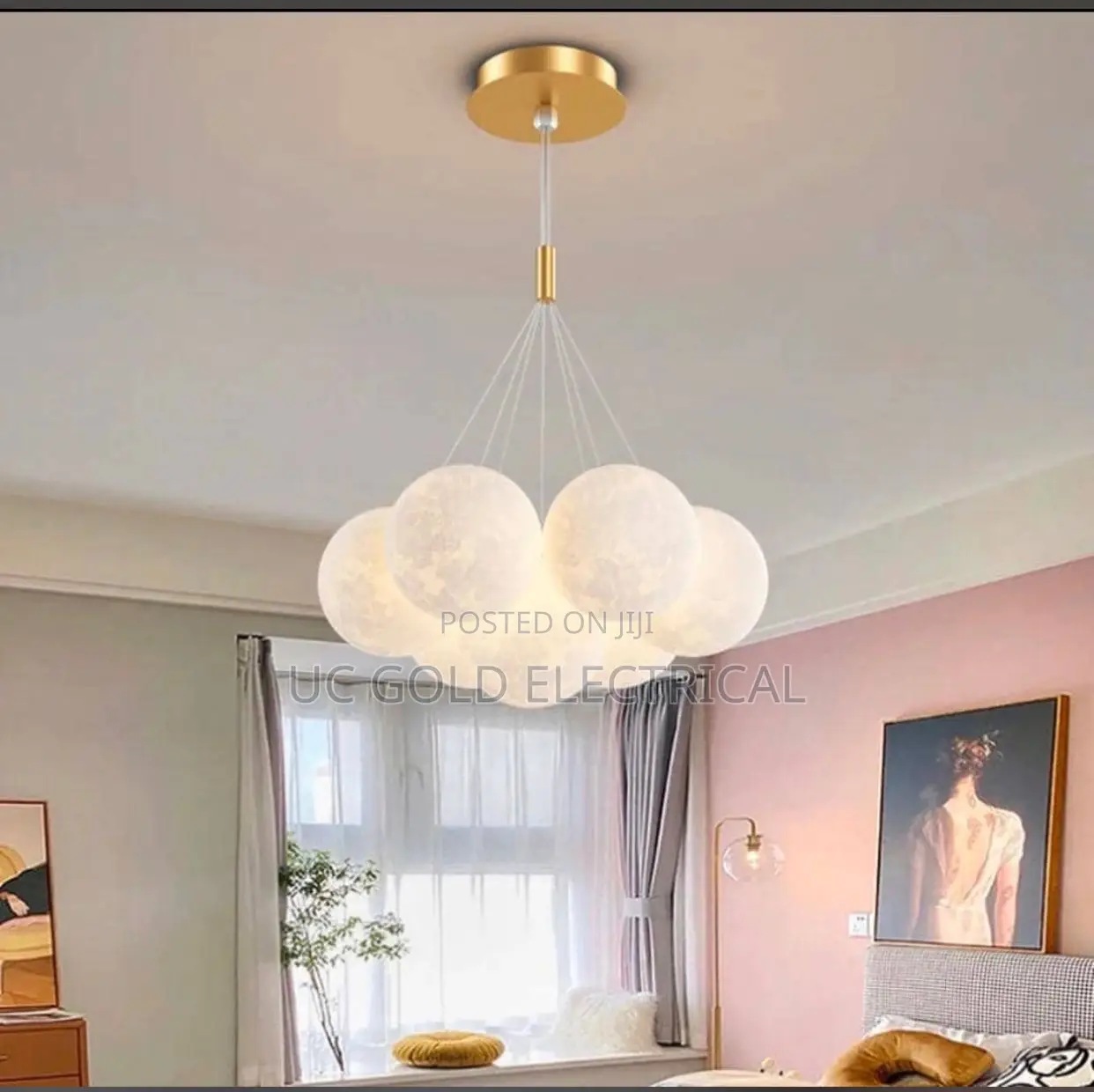 Modern Bubble Ball Led Pendant Lights for Living Dining Room