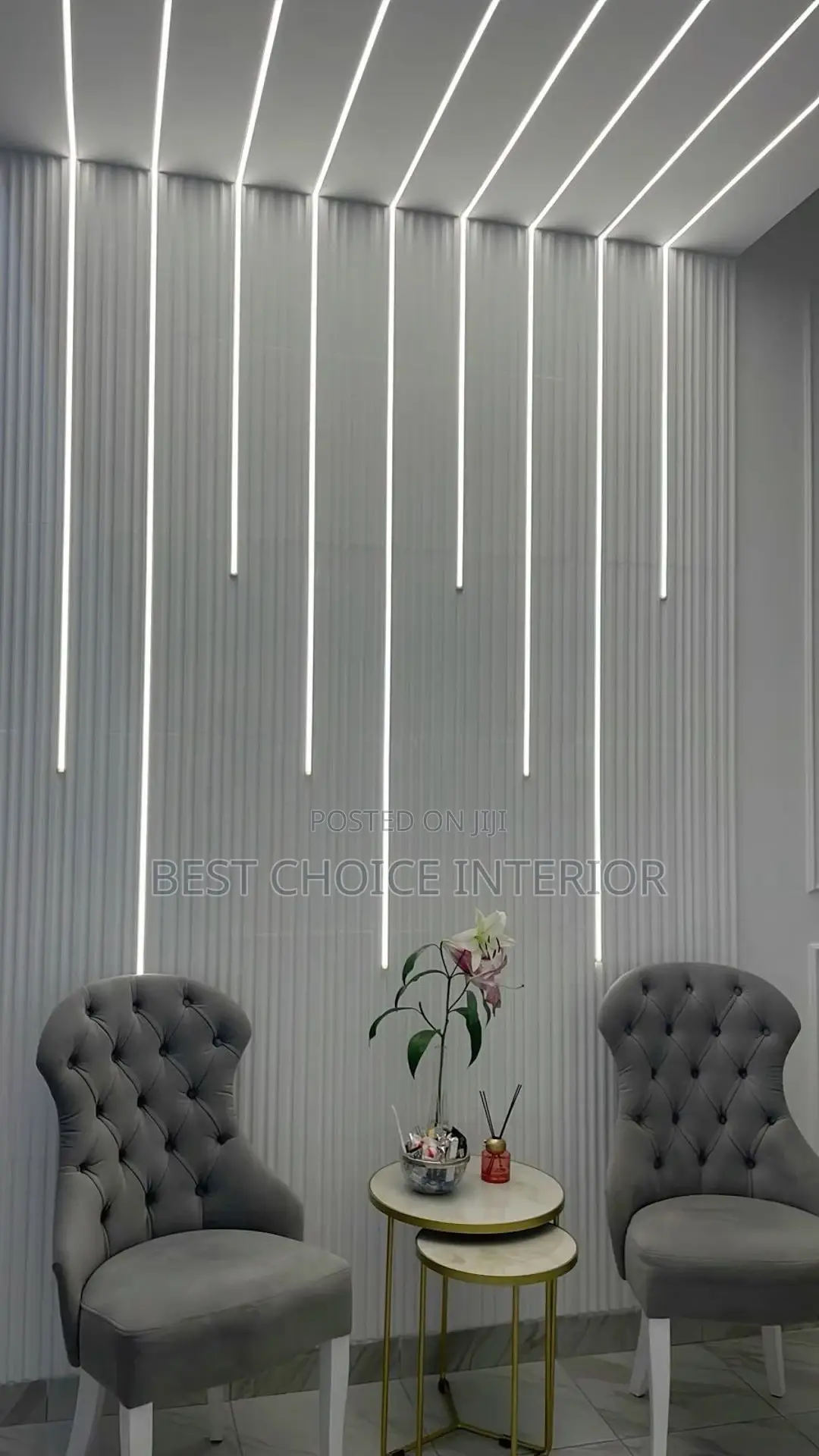 Wall Clouding Design With Lighting
