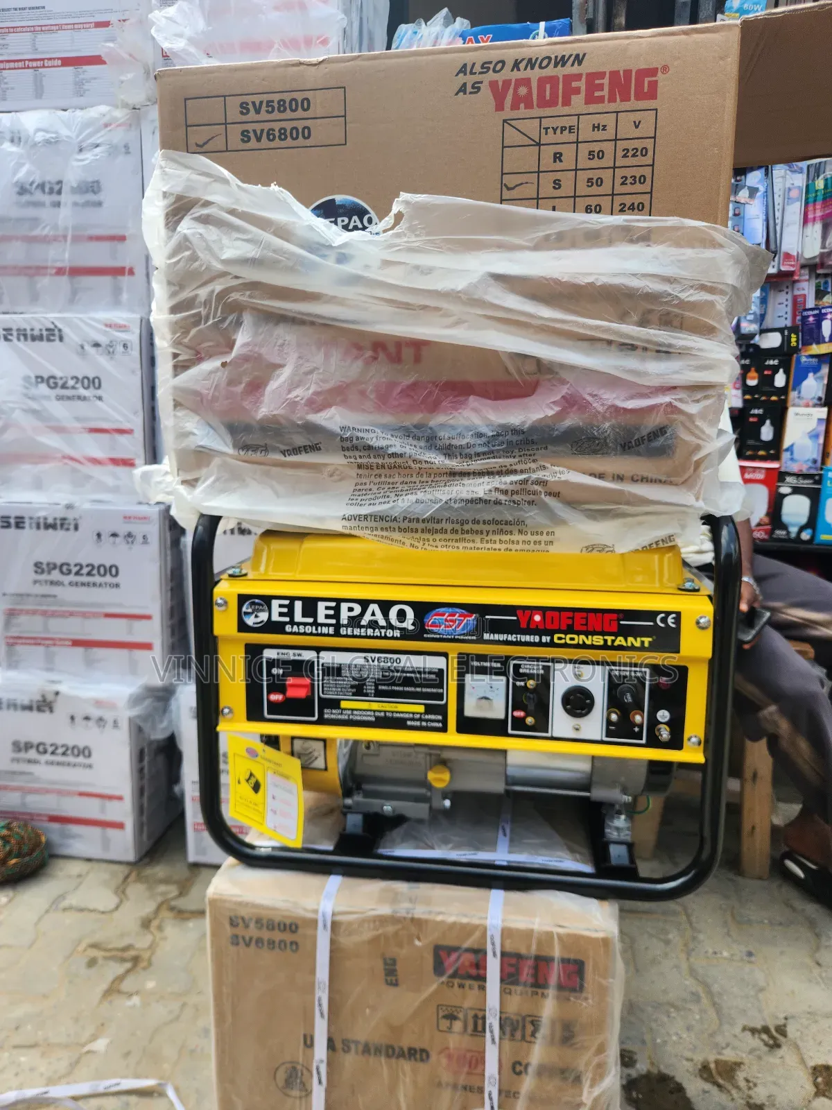 4.5kva Original Constant Petrol Generator 100% Pure Copper