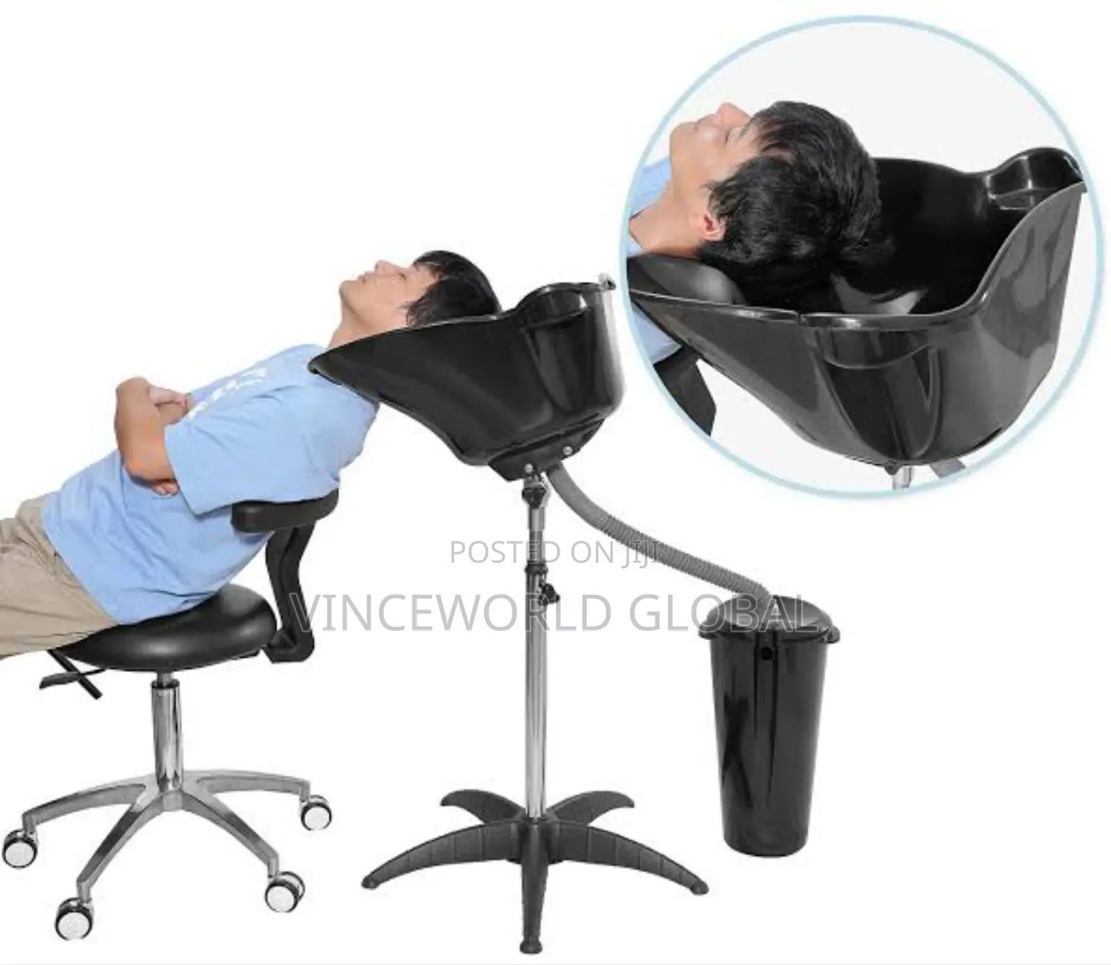 Standing Hair Wash Basin