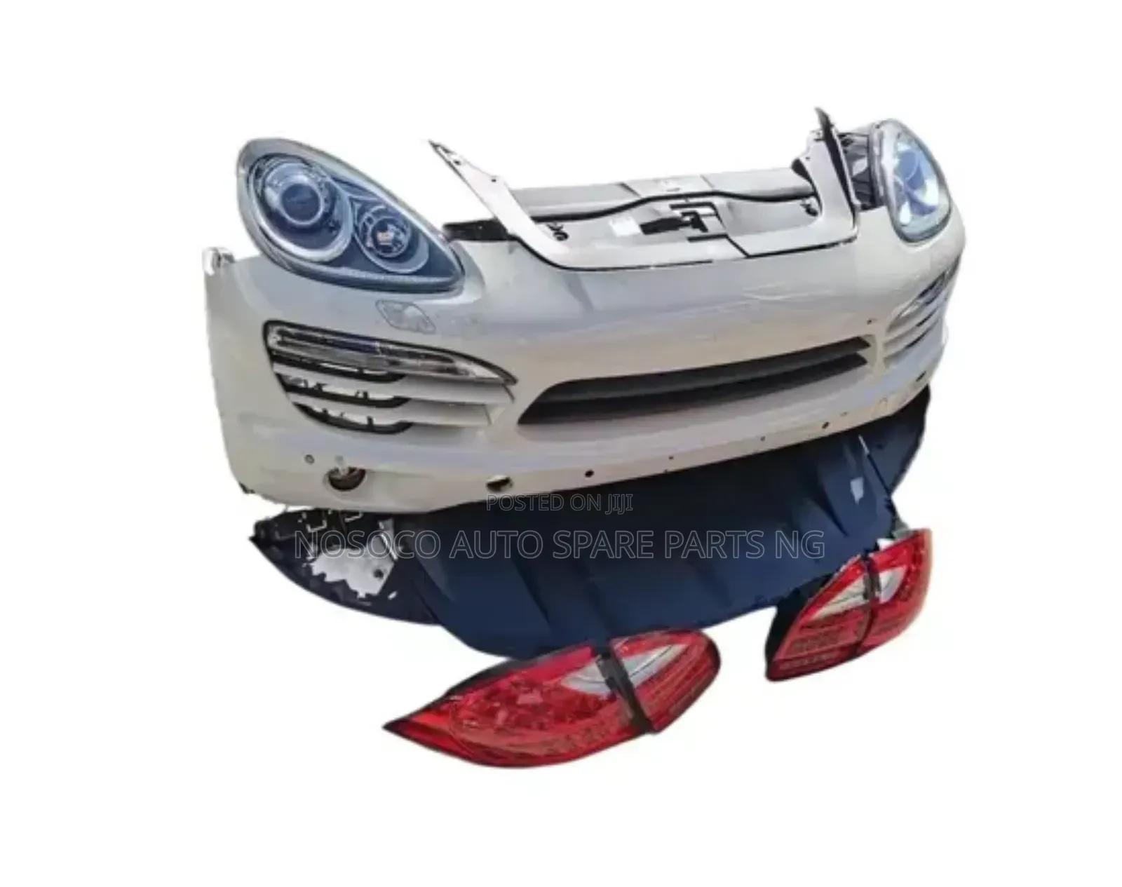 Front Bumper Full Light Back Light Porsche Cayenne 2013