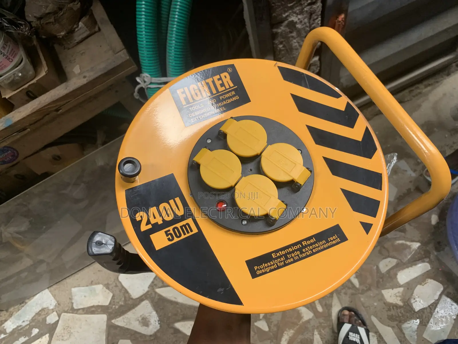 50mtrs Heavy Duty Extension Reel/ Cable Reels