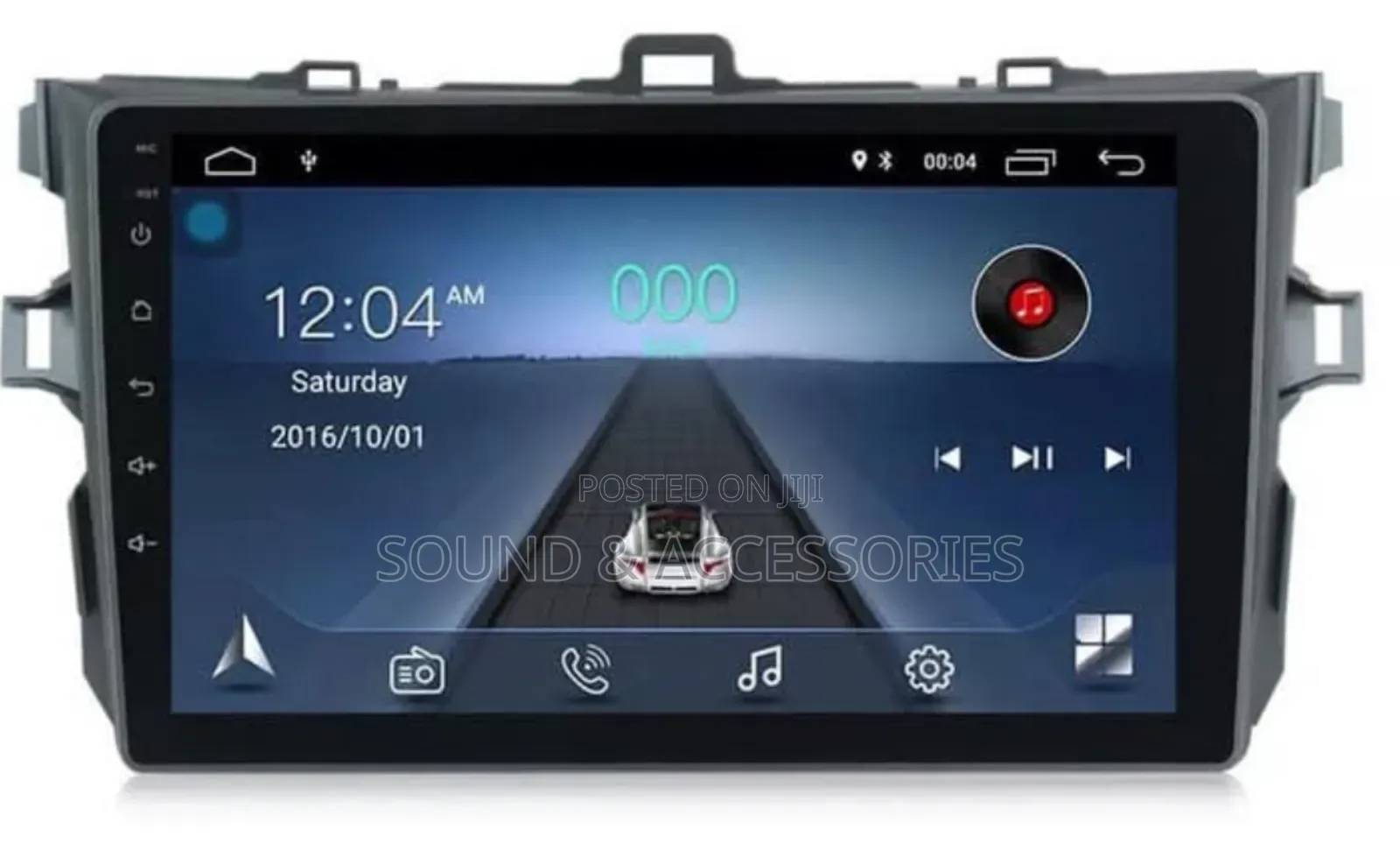 Toyota Corolla 2007-2012 Android GPS Player + Reverse Camera