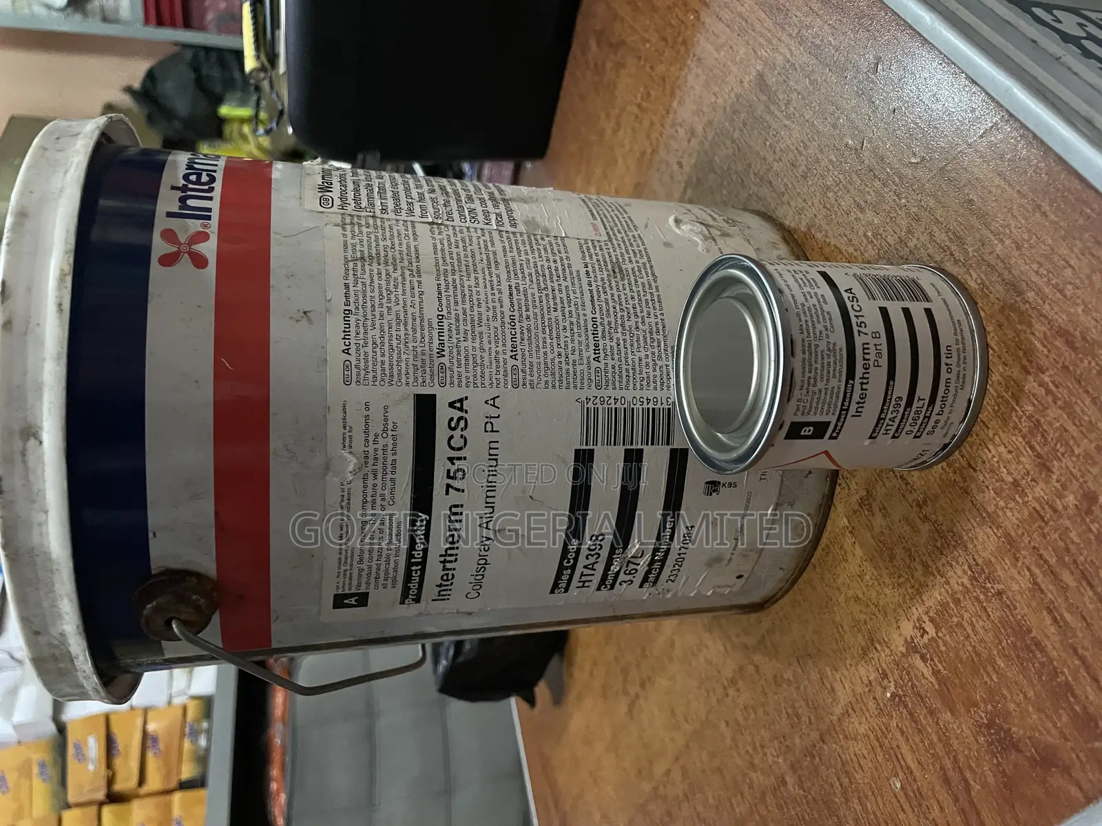 Intertherm 751csa Coldspray Aluminum Part Aandb Marine Paint