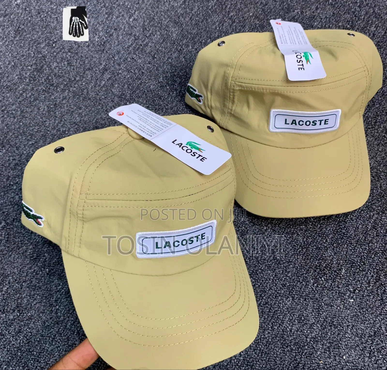 Quality Lacoste Face Cap