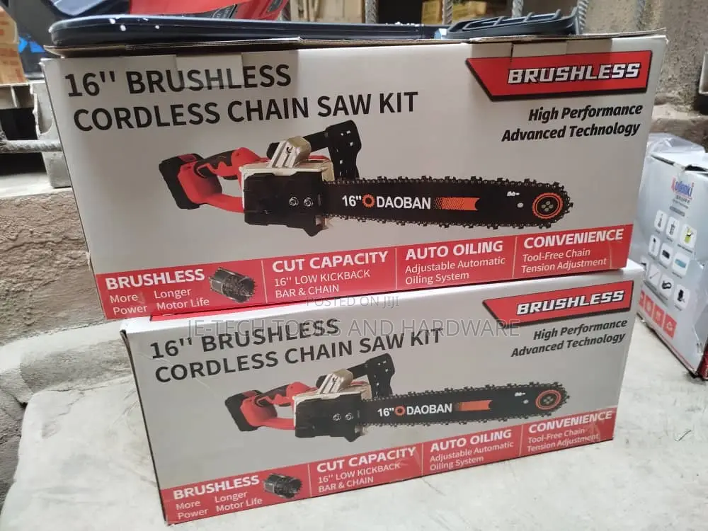 16" Brushless Cordless Chain Saw