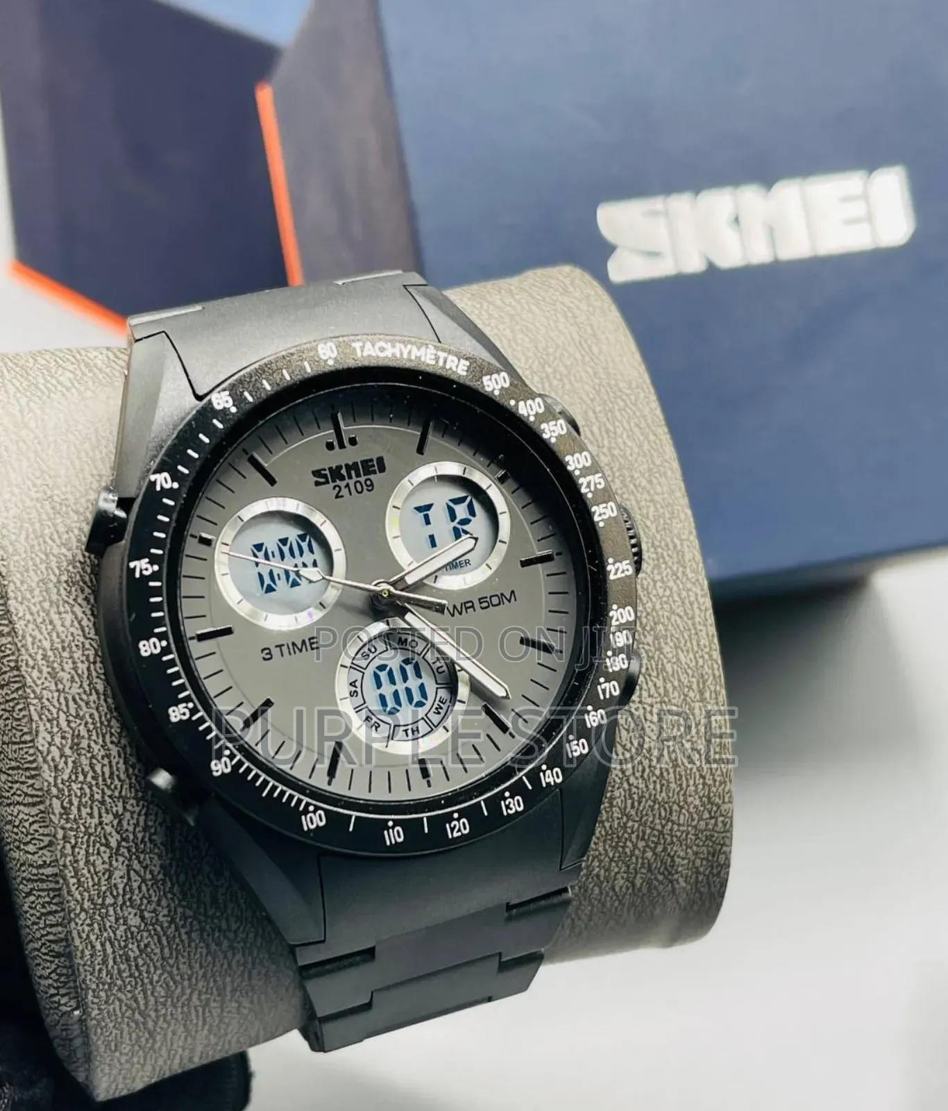 Skmei 2109 Digital and Analog Display, Water Resistant Watch