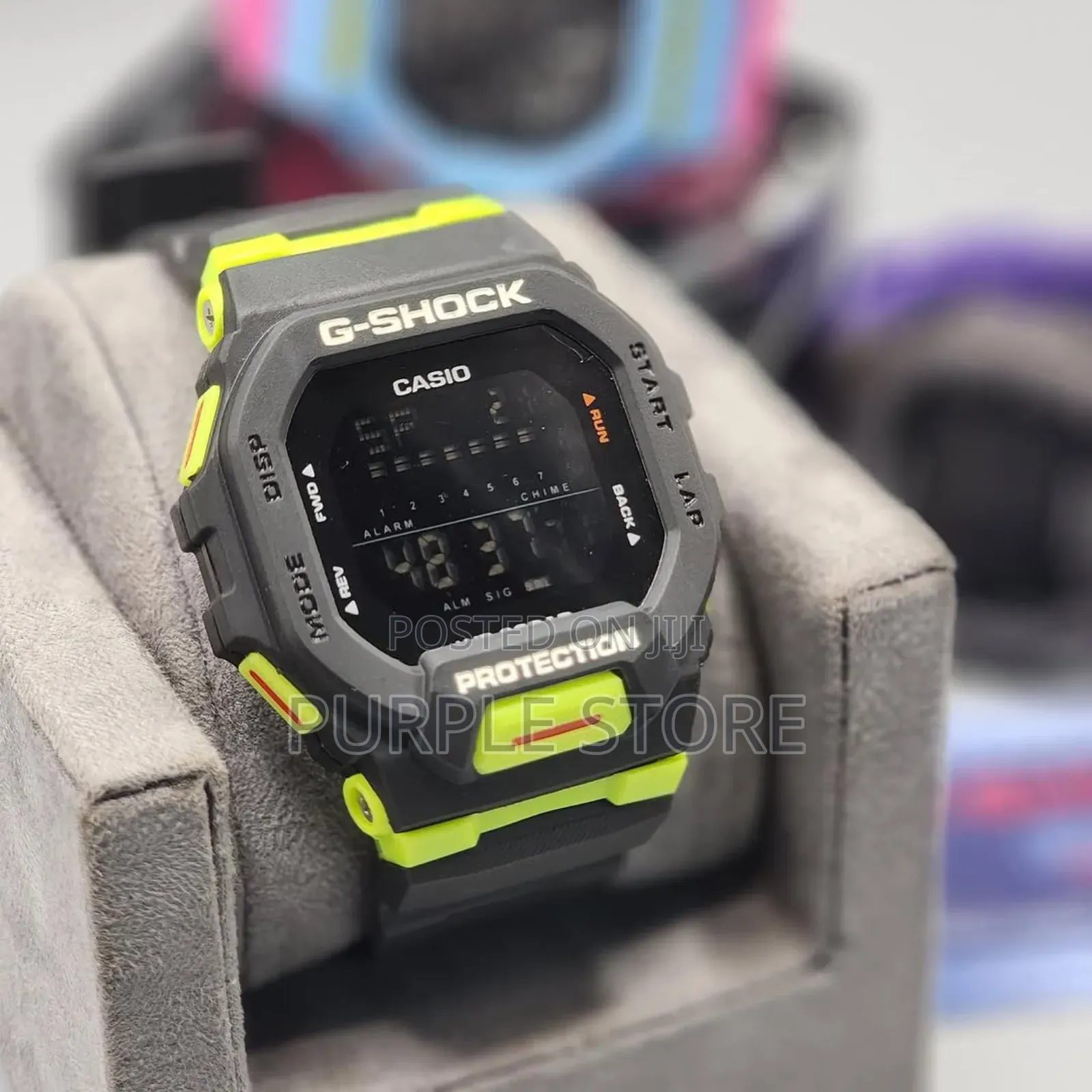 Gshock Digital-Unisex-Watches-Rubber-Strap
