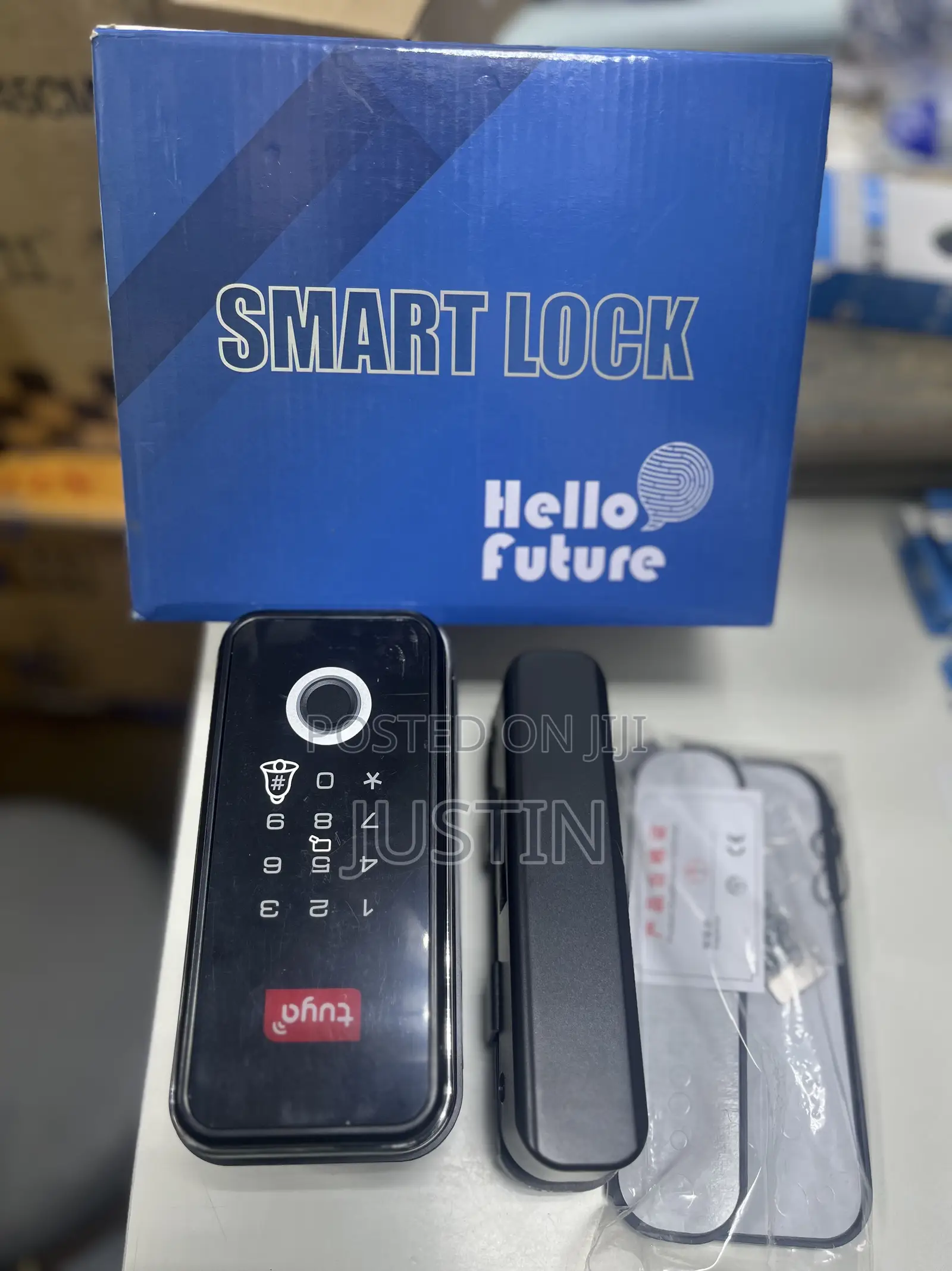 Smart Lock With Finger Print For Glass Doors