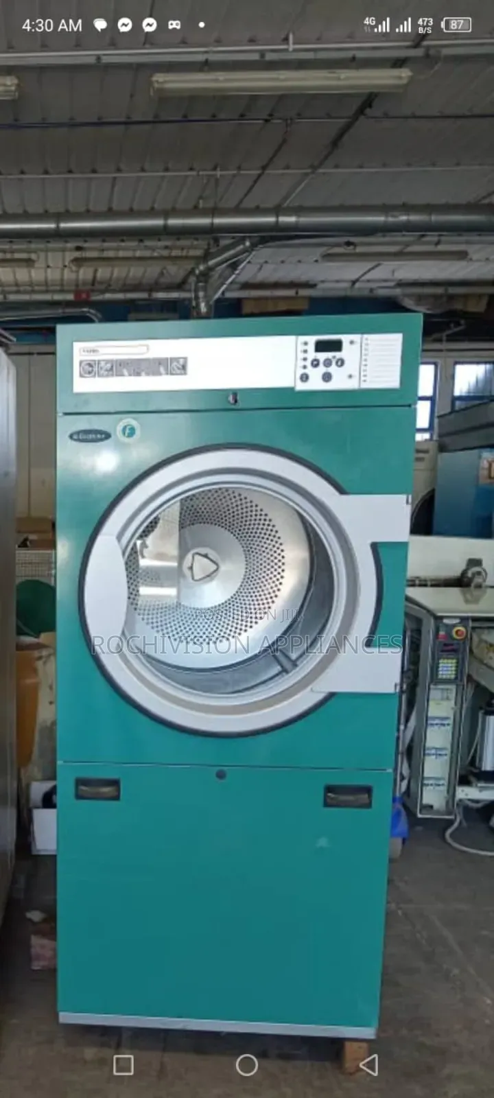 25kg Heavy-Duty Dryer by Electrolux
