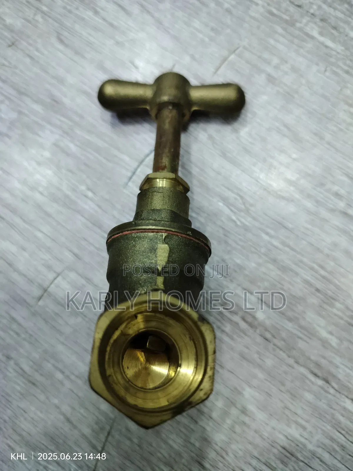 1⁄2 Bs1010 Brass Control Valve (Stop Cork)