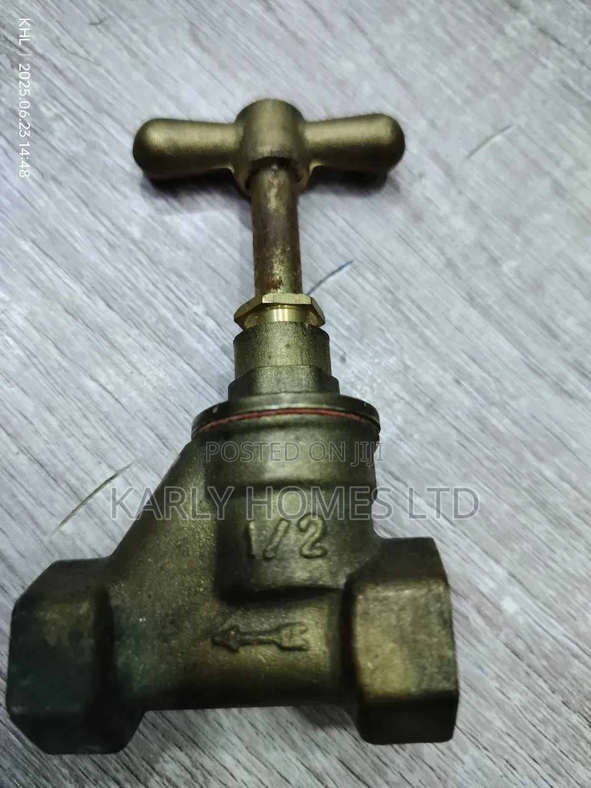 1⁄2 Bs1010 Brass Control Valve (Stop Cork)