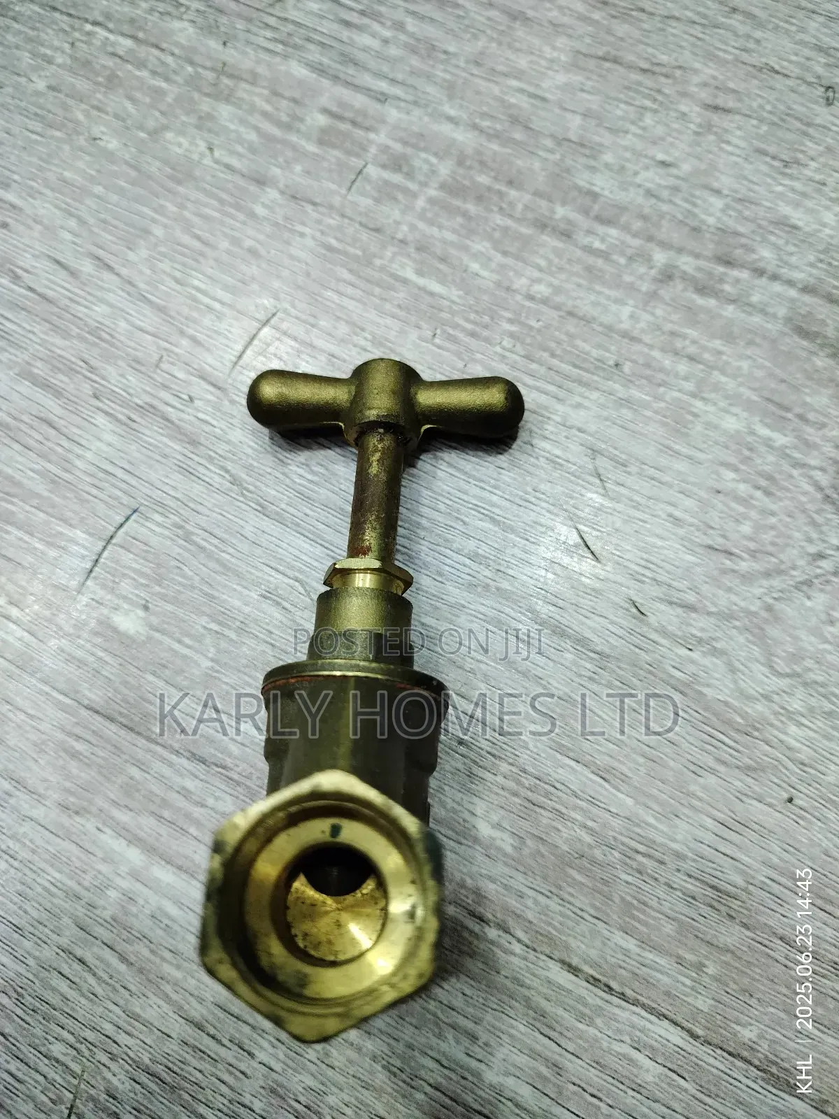 1⁄2 Bs1010 Brass Control Valve (Stop Cork)