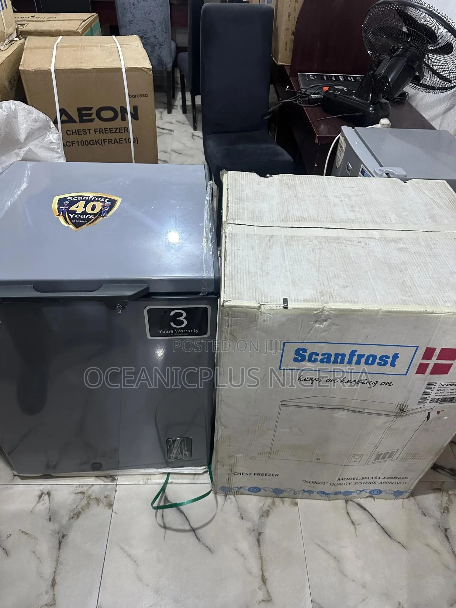 Scanfrost Maxcooler 150l Chest Freezer (Sfl151)