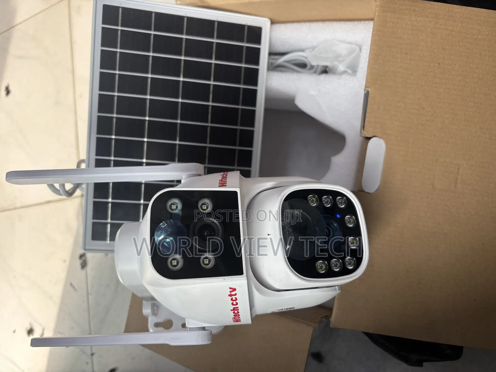 Ubox Solar Dual Lens Camera With 4g