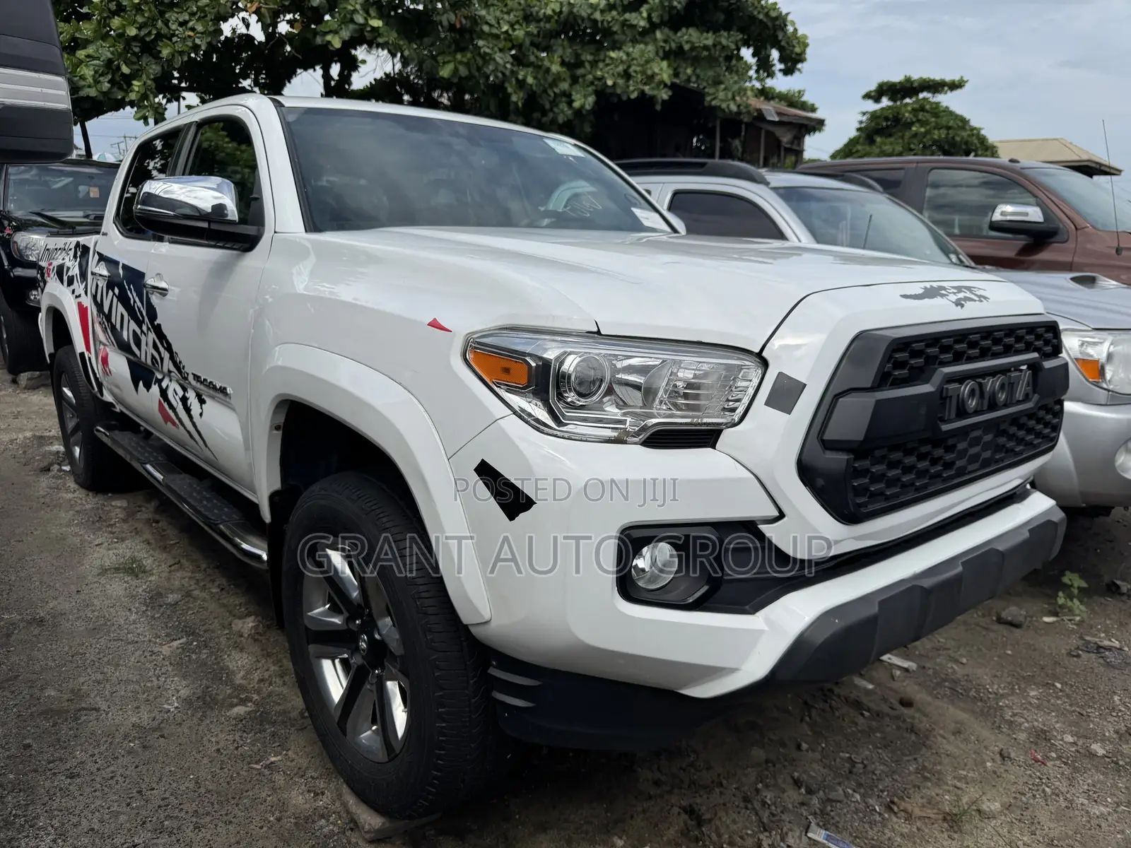 Toyota Tacoma Limited 2018 White