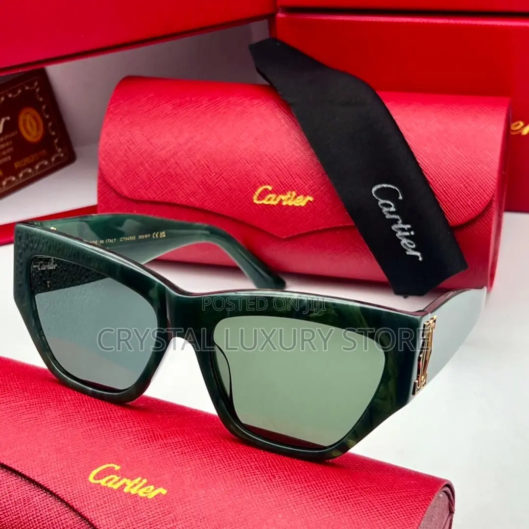 Cartier Quality Luxury Men Chain Sunglasses
