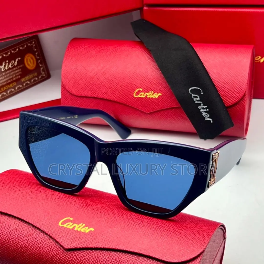 Cartier Quality Luxury Men Chain Sunglasses