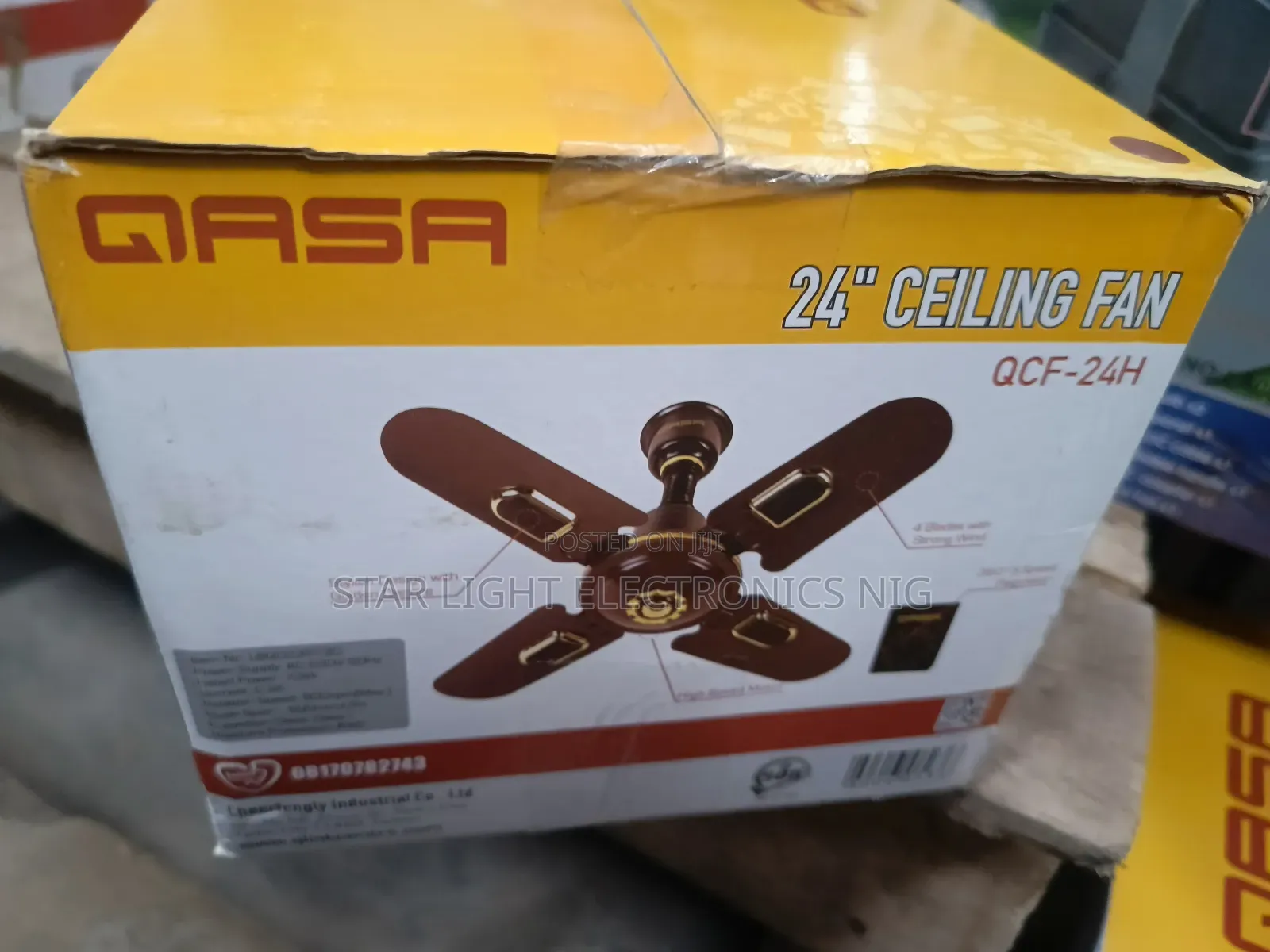 24 Inches 4 Blades Ceiling Fan