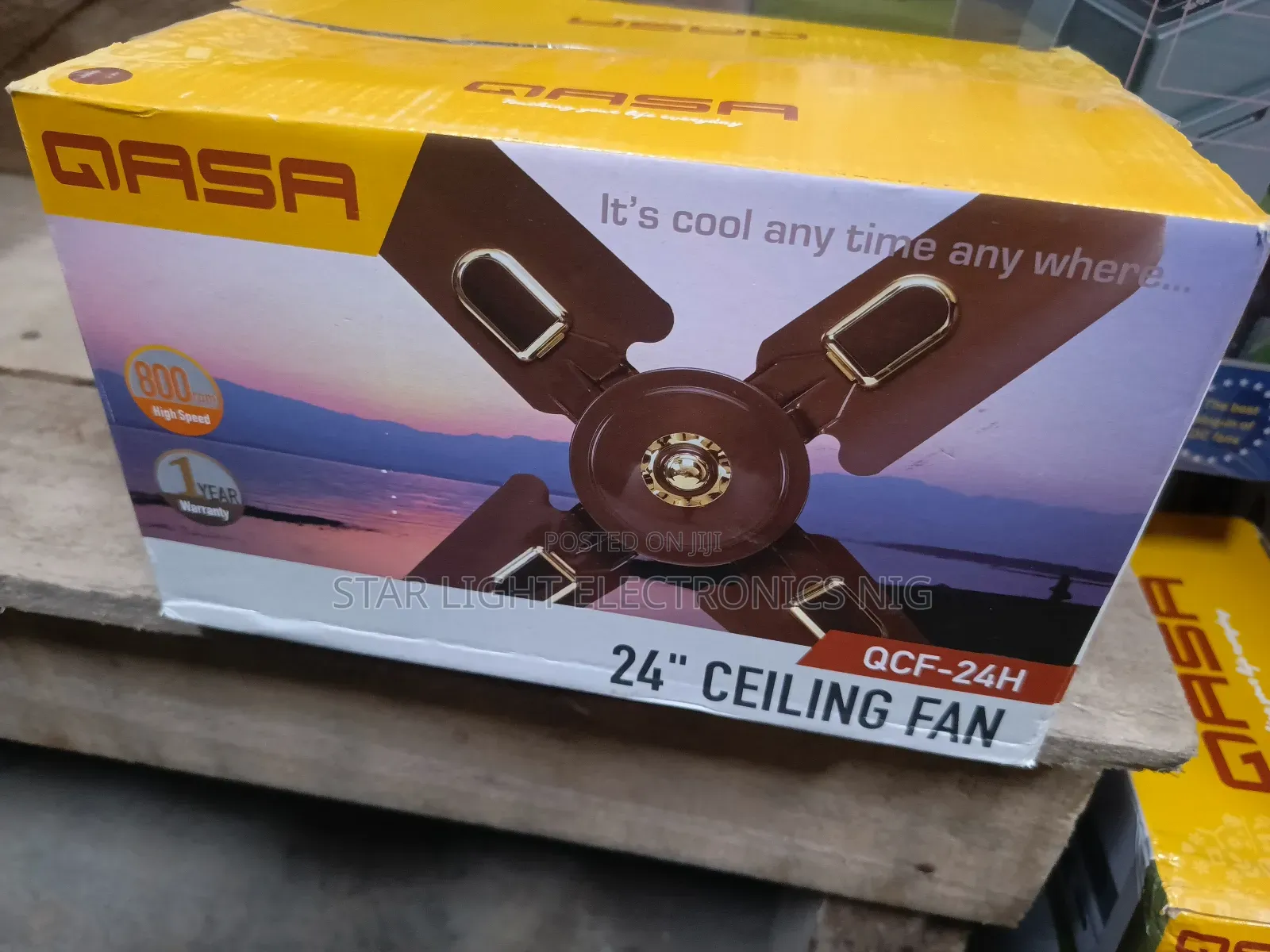 24 Inches 4 Blades Ceiling Fan