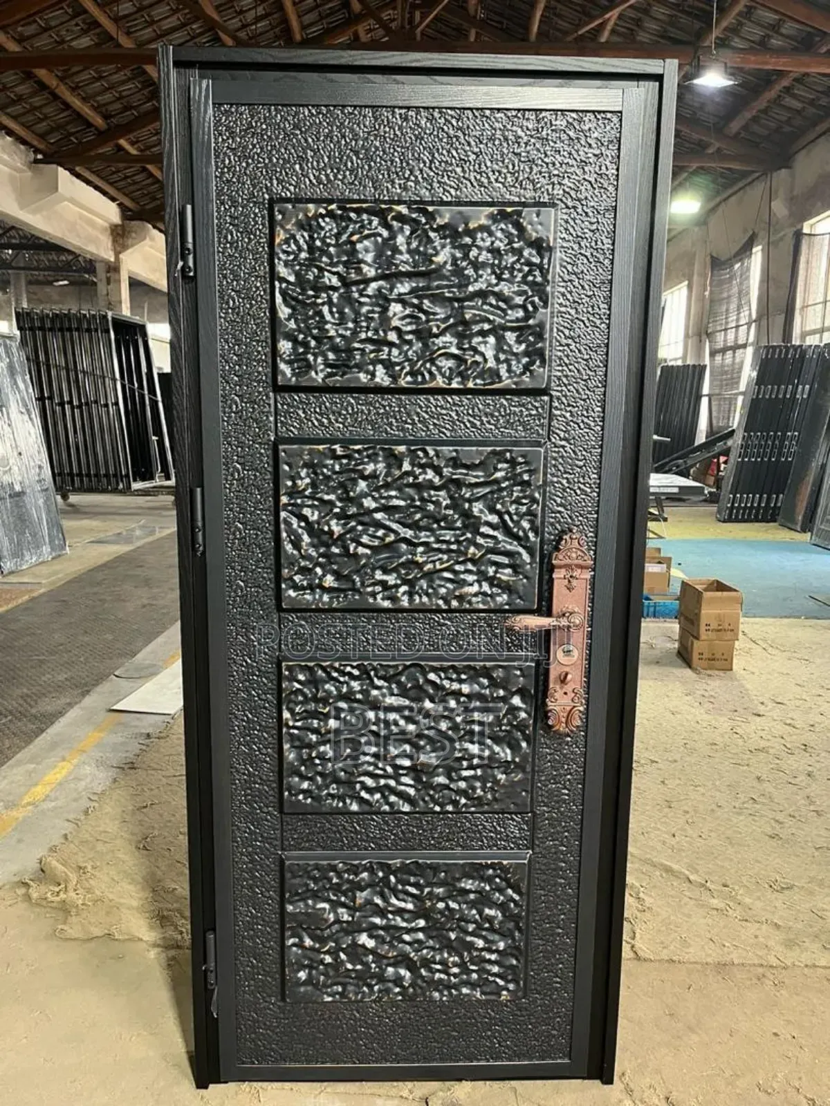 Single Cast Security Door