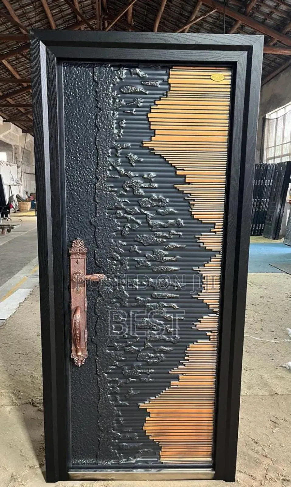 Single Cast Security Door