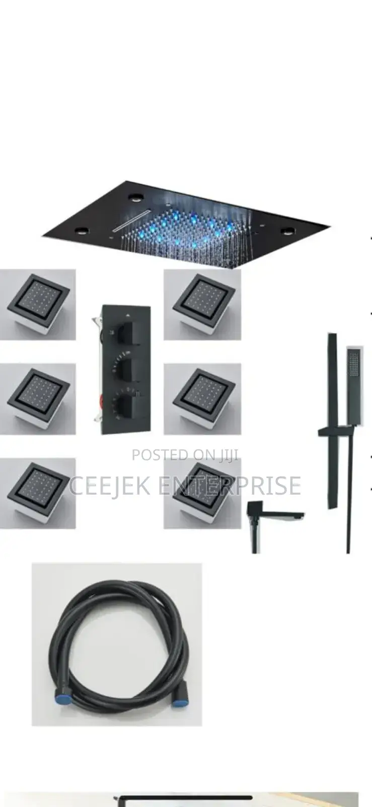 Luxury 5way With Jet Shower Mixer