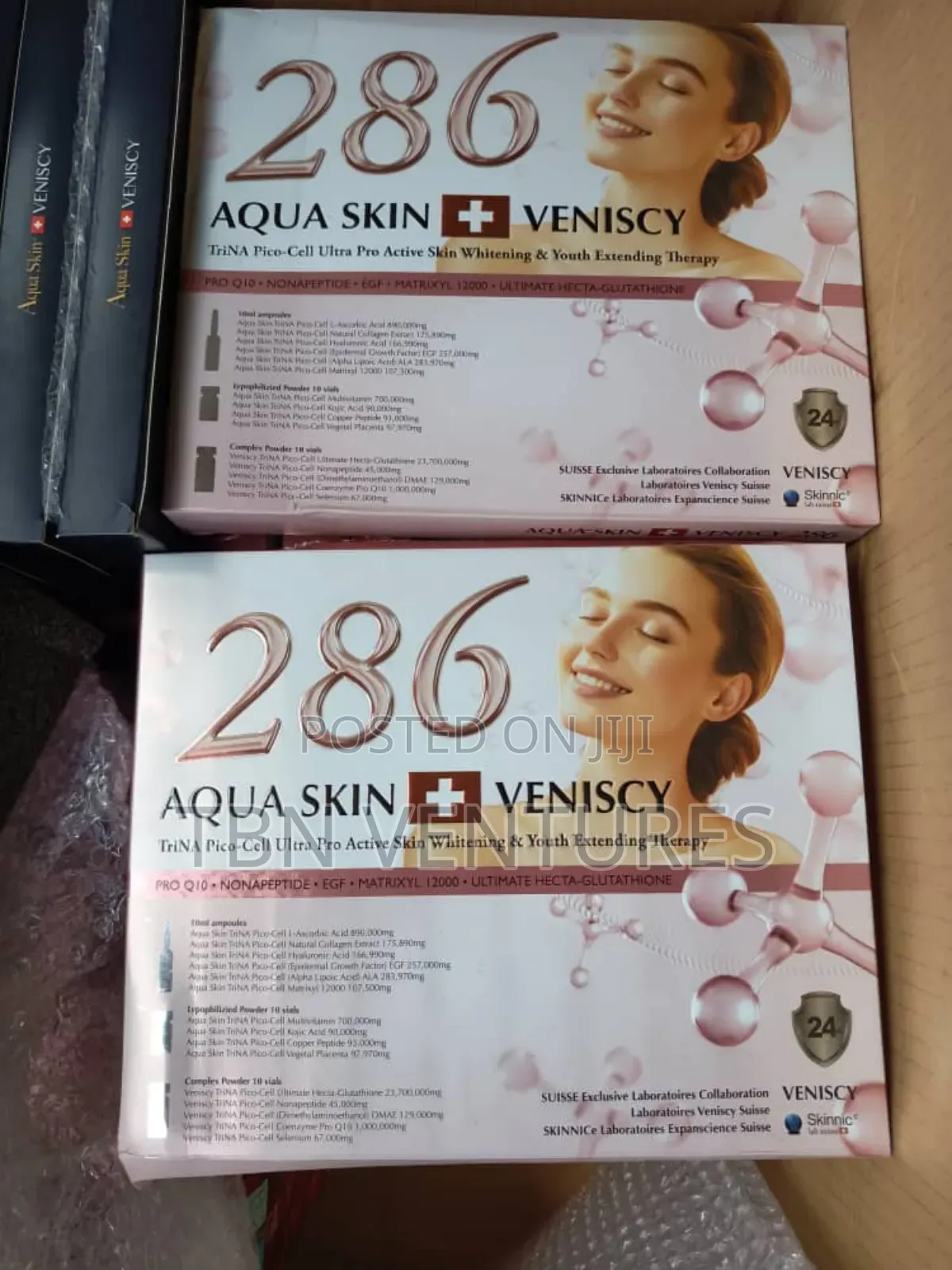 Aqua Skin Veniscy 286 Glutathione Injection
