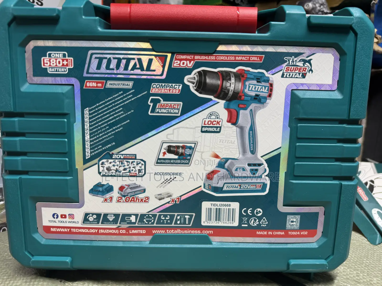 Total 66nm Compact Brushless Drill
