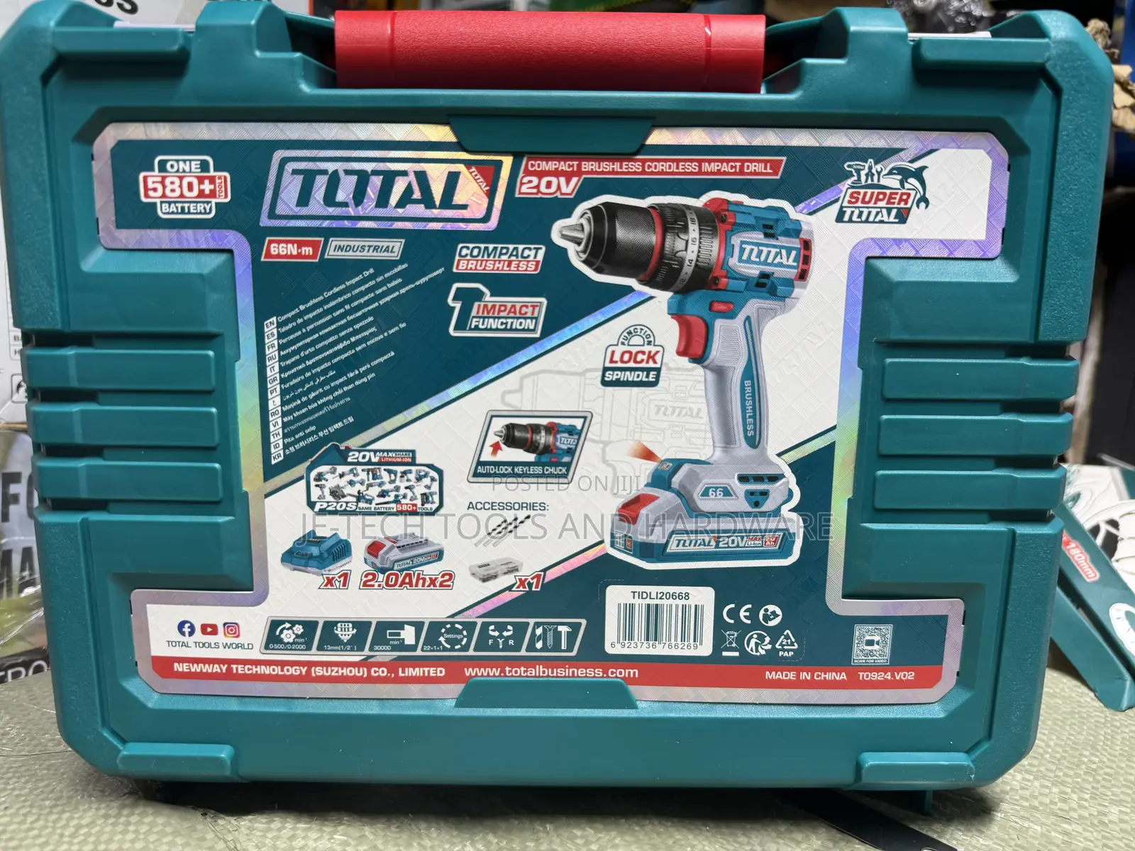 Total 66nm Compact Brushless Drill
