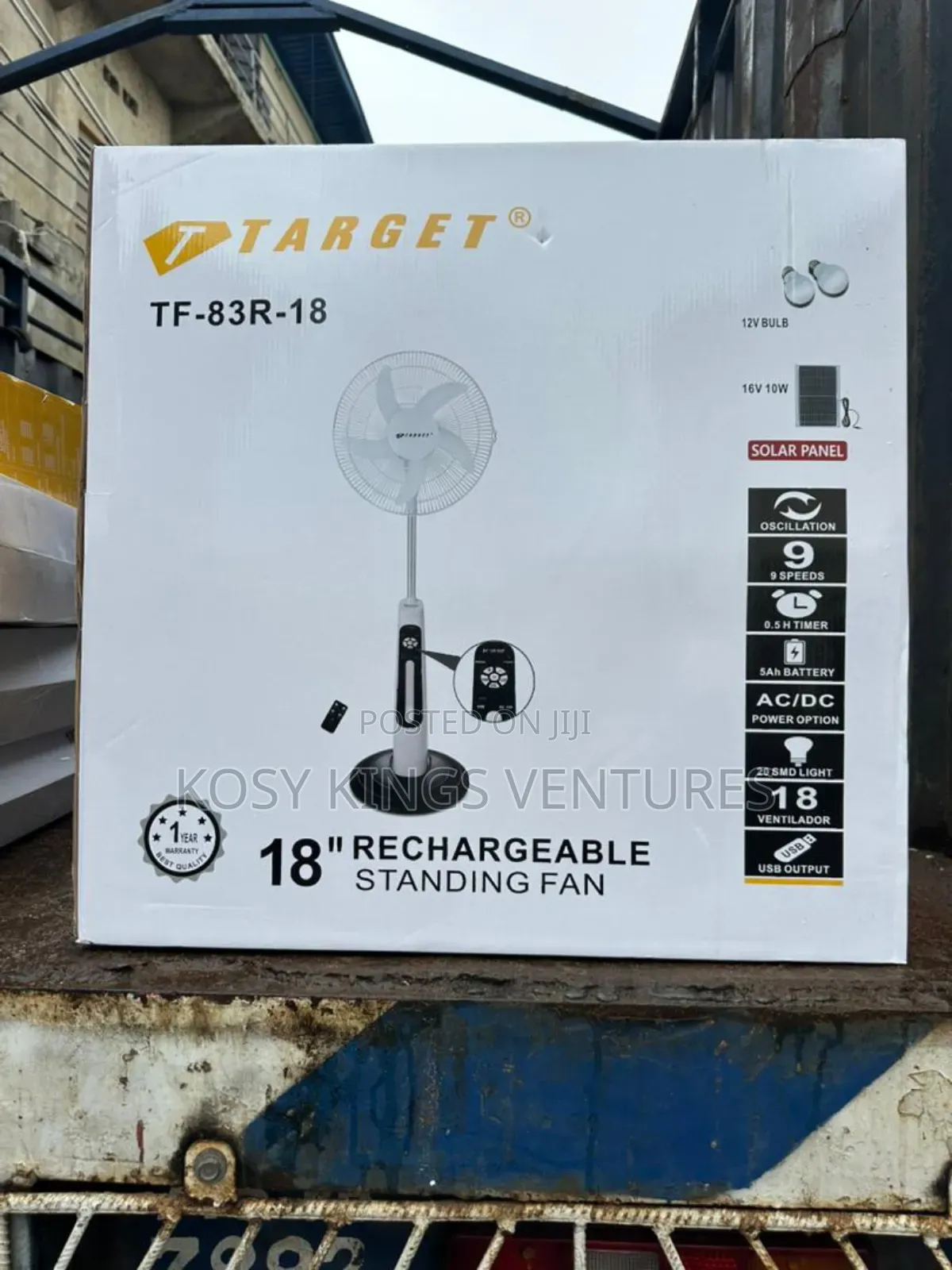 High Quality 18" Solar Inverter Fan