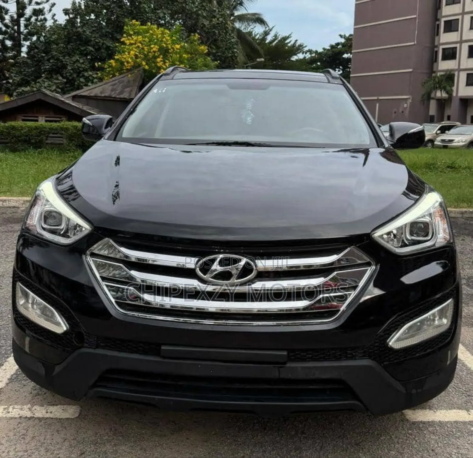 Hyundai Santa Fe Limited 4dr SUV AWD (3.3L 6cyl 6A) 2014 Black