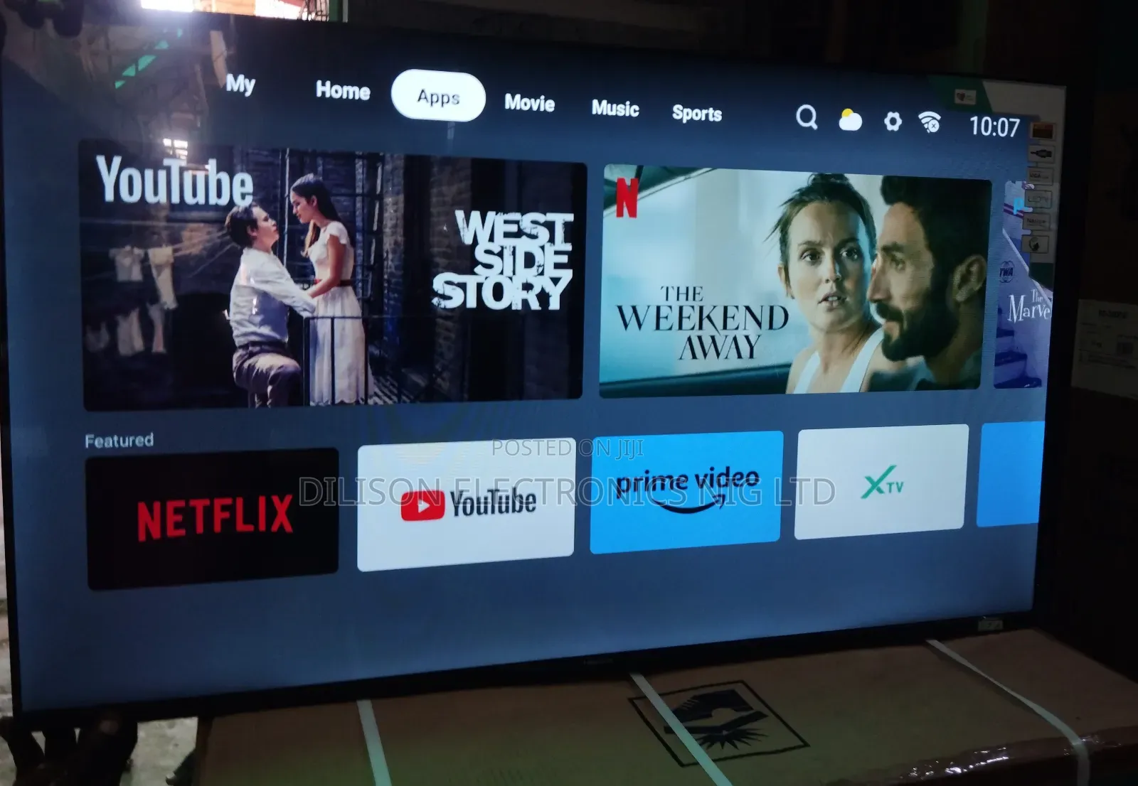 Brand New Hisense 43" Energy Saving Uhd Smart Tv
